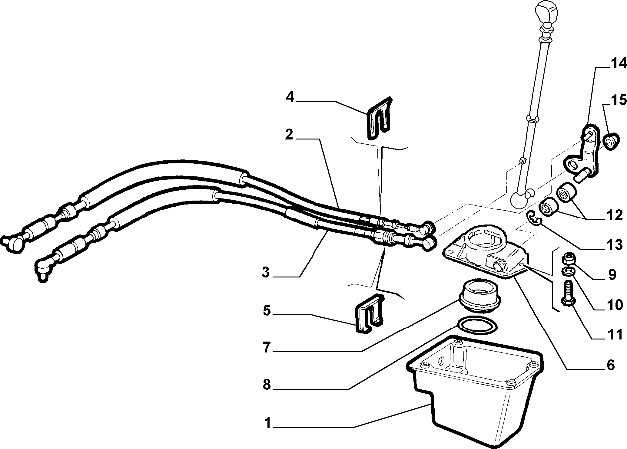 FCA 14464080 - Kit riparazione, Leva cambio www.autoricambi360.it