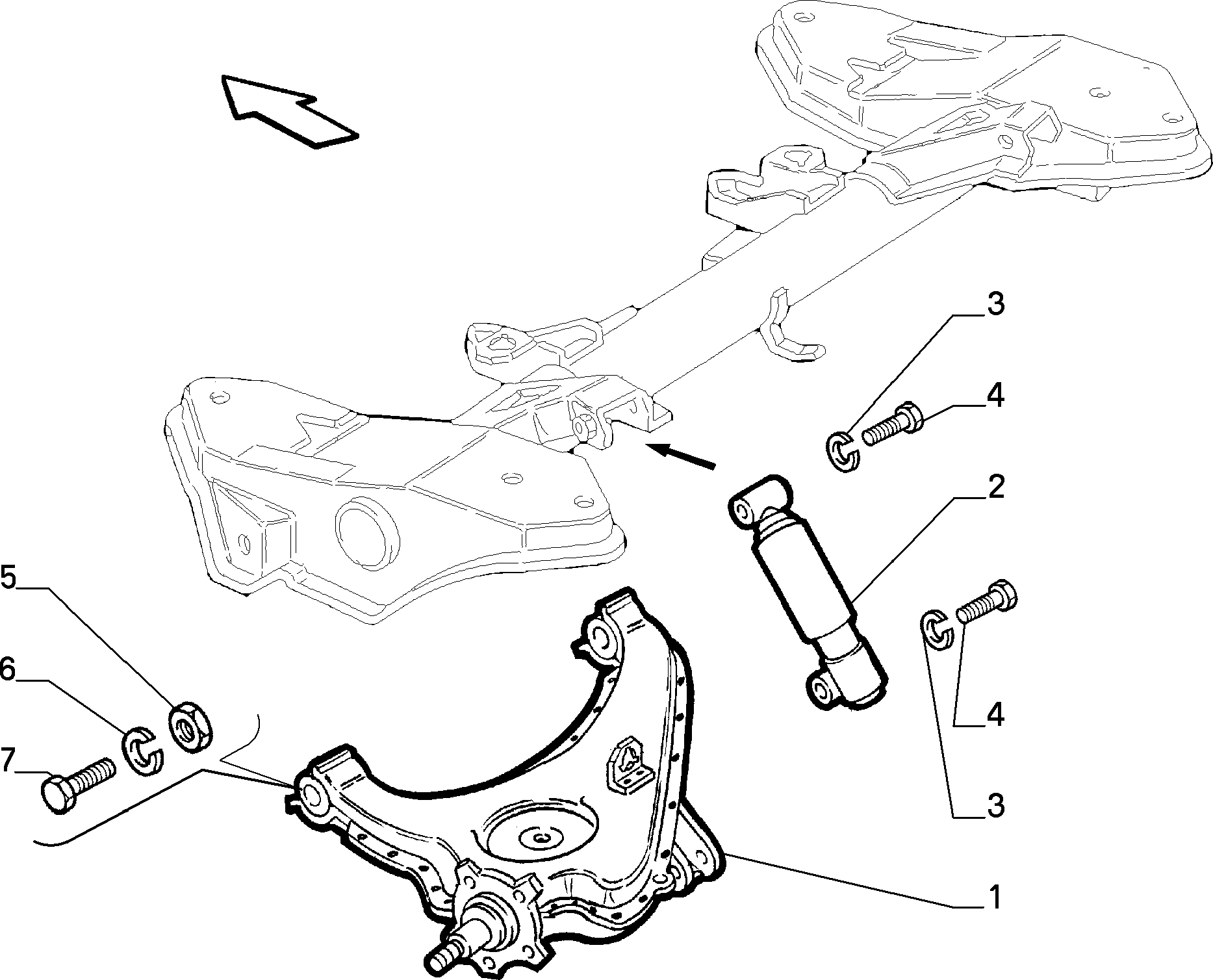 FCA 15503821 - Kit riparazione, Sospensione ruota www.autoricambi360.it