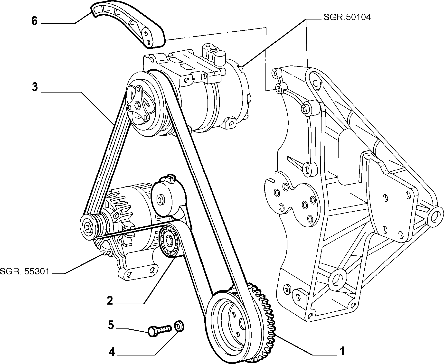 FCA 71753672 - Cinghia Poly-V www.autoricambi360.it