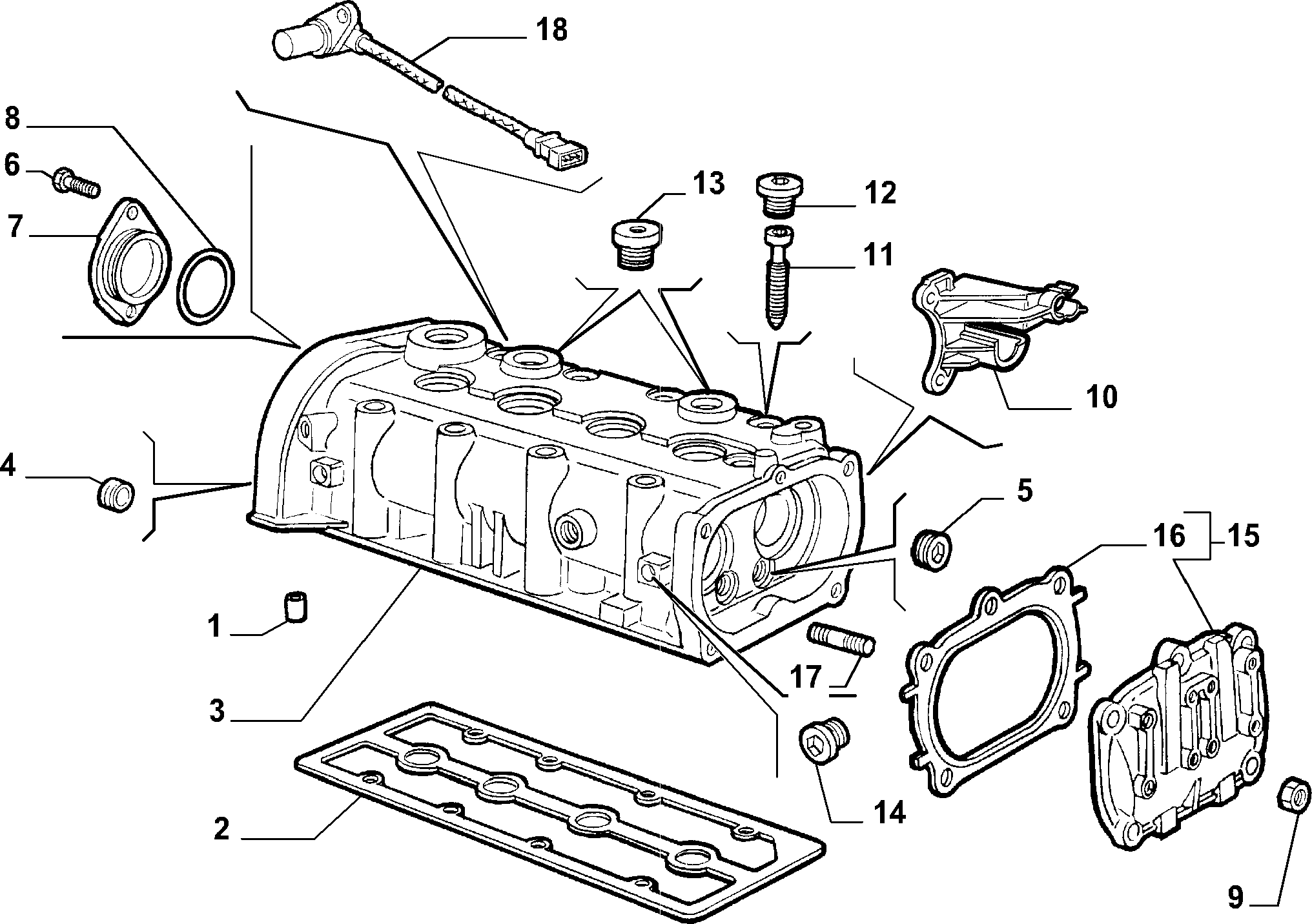 FCA 46811121 - Generatore di impulsi, Albero a gomiti www.autoricambi360.it