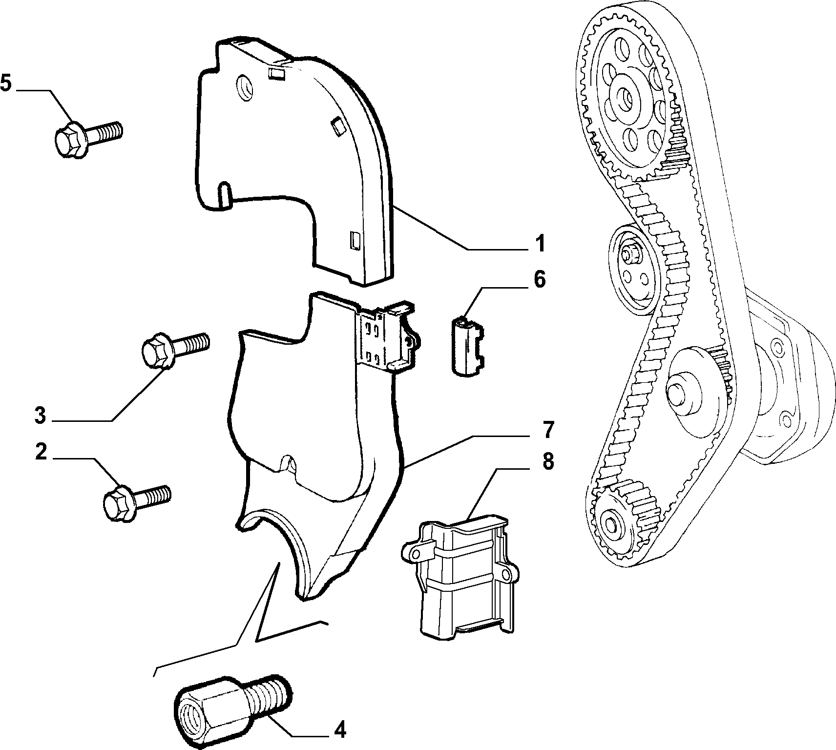 FCA 18751724 - Kit catena distribuzione www.autoricambi360.it