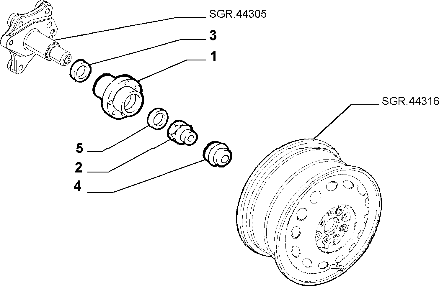 FCA 71747713 - Kit cuscinetto ruota www.autoricambi360.it