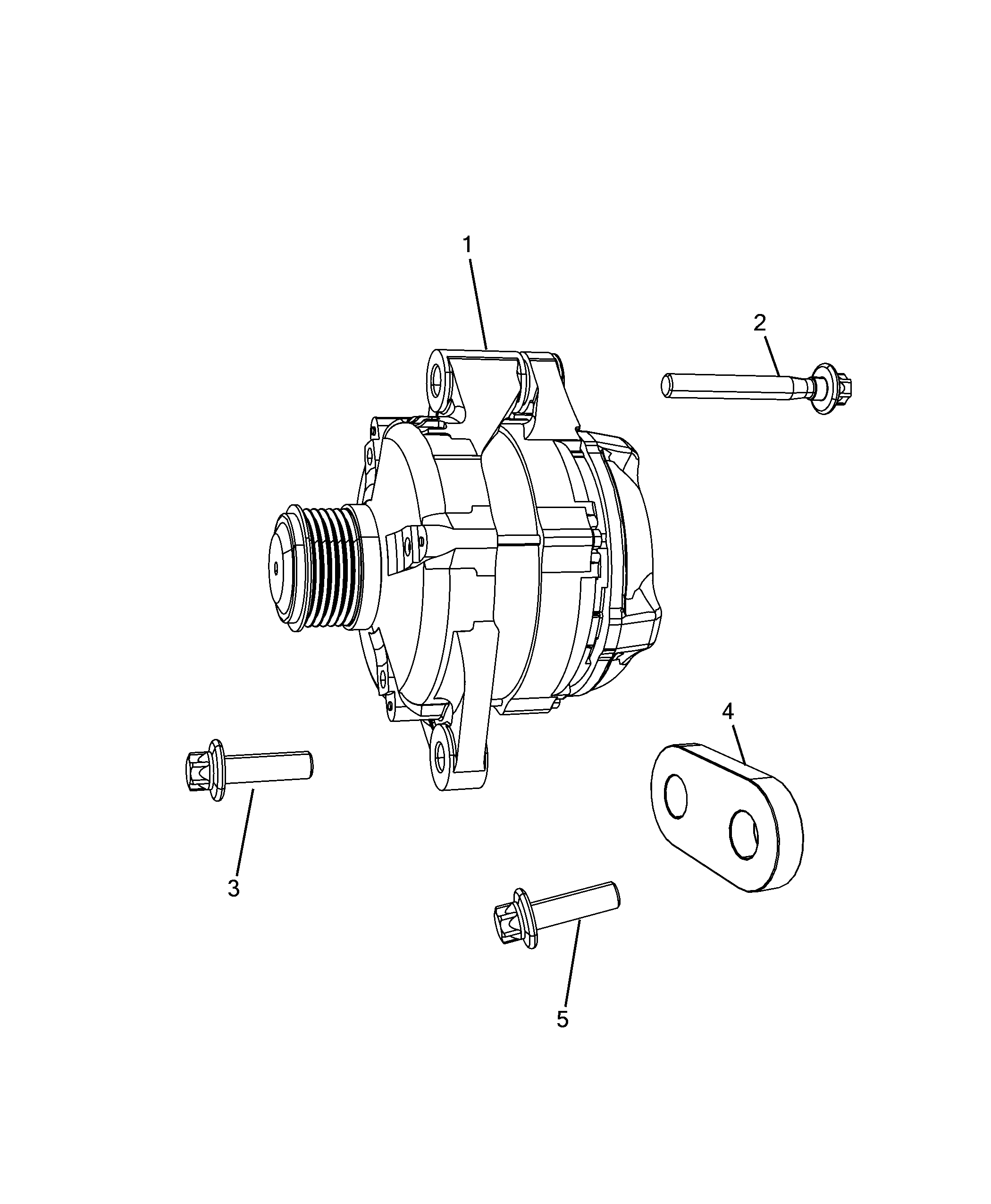 FCA K56029574AA - Puleggia cinghia, Alternatore www.autoricambi360.it