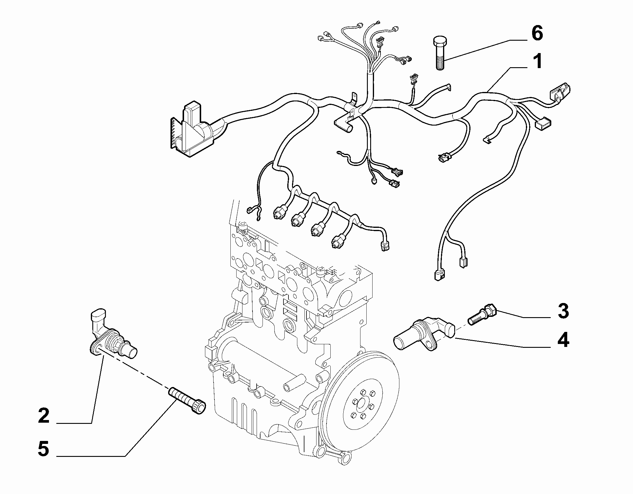 PSA 46798345 - Generatore di impulsi, Albero a gomiti www.autoricambi360.it