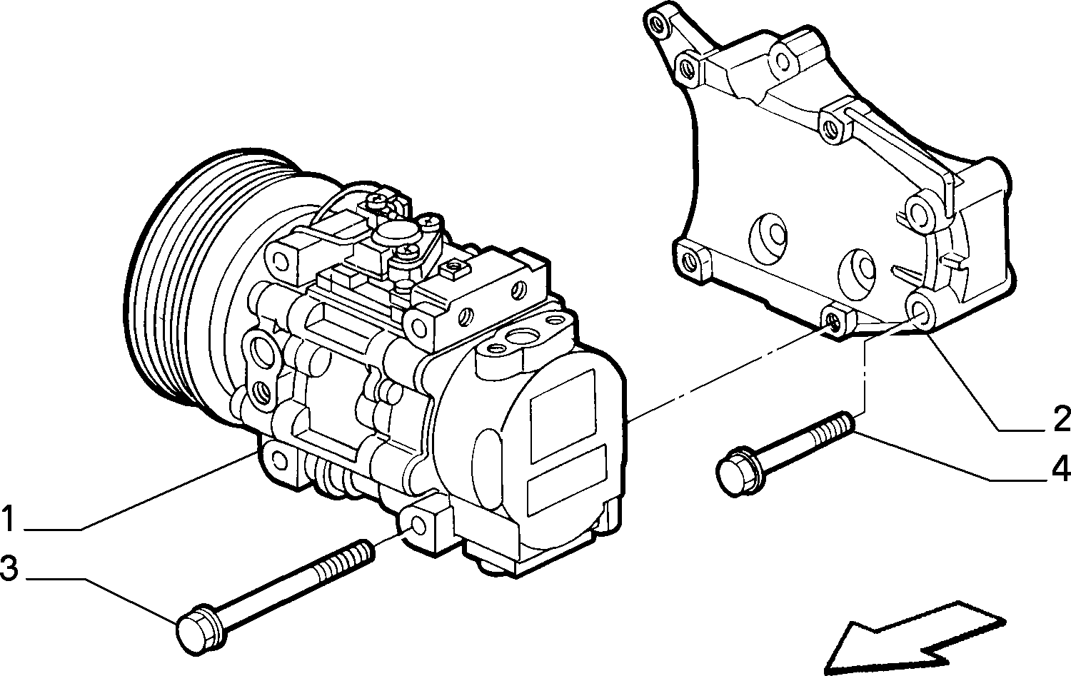FCA 464 3836 6 - Compressore, Climatizzatore www.autoricambi360.it