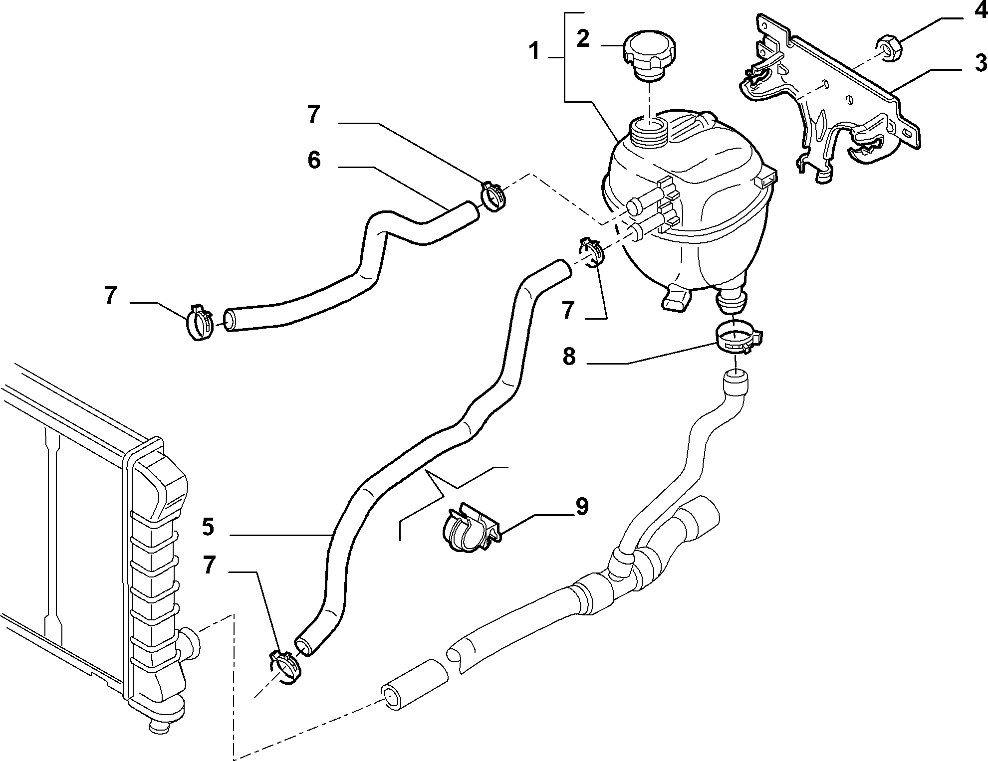 PSA 51775332 - Tappo, serbatoio refrigerante www.autoricambi360.it