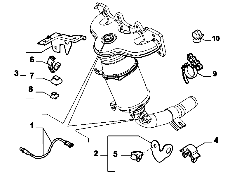 FCA 55249875 - Sonda lambda www.autoricambi360.it