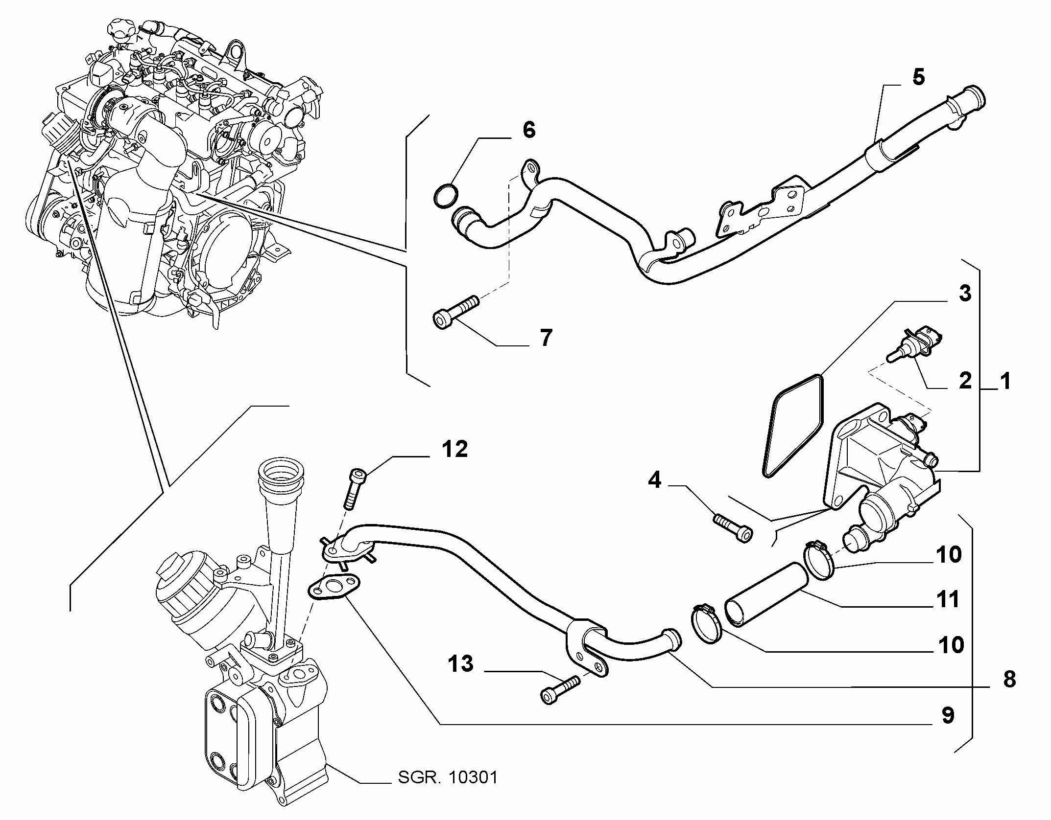 FCA 552 0639 3 - Sensore, Temperatura refrigerante www.autoricambi360.it