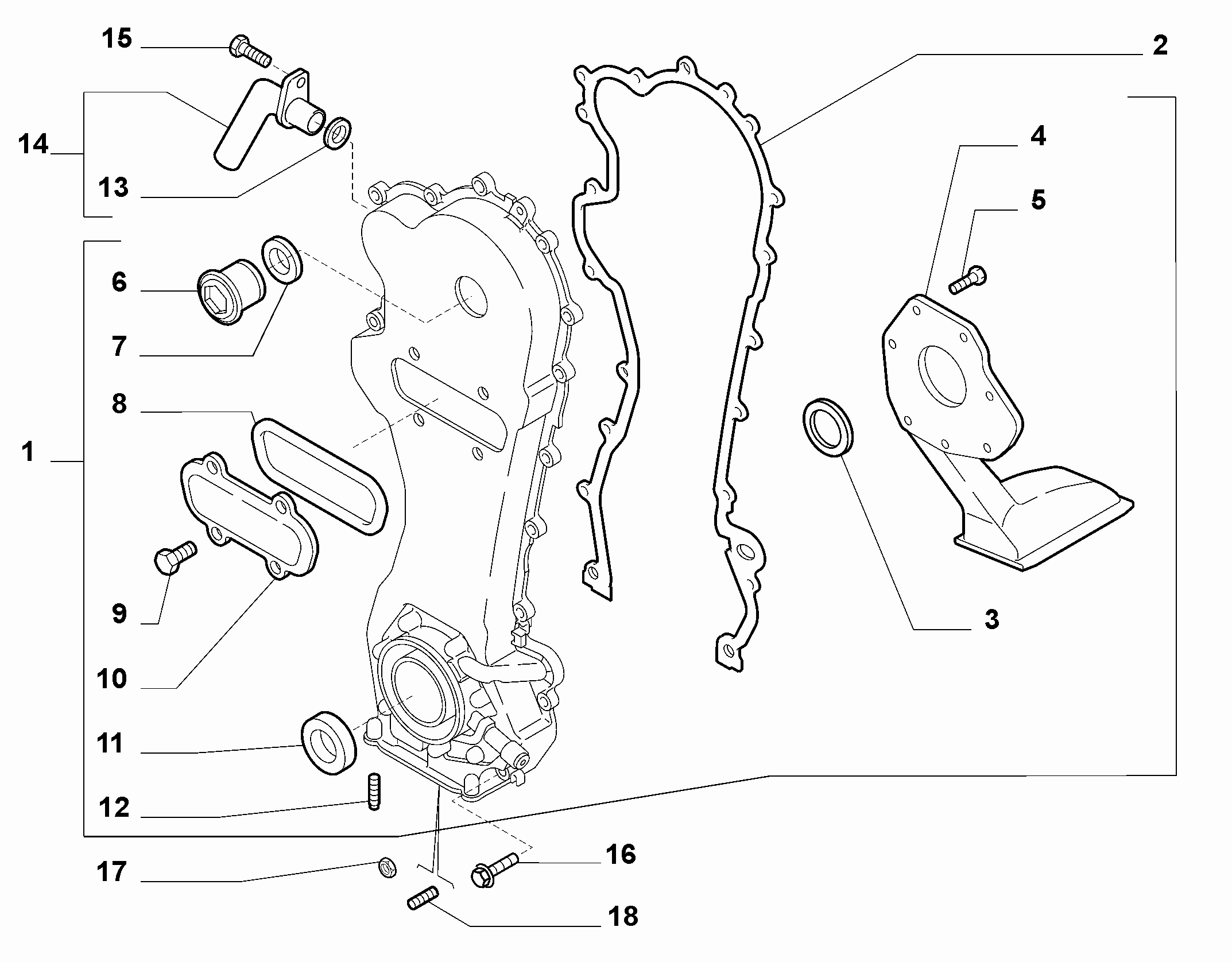 FCA 71740366 - Kit catena distribuzione www.autoricambi360.it