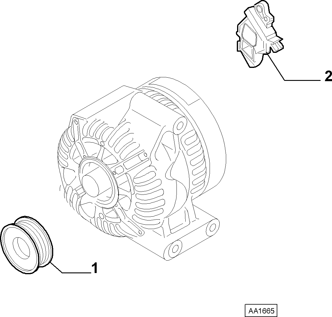 FCA 77362721 - Puleggia cinghia, Alternatore www.autoricambi360.it