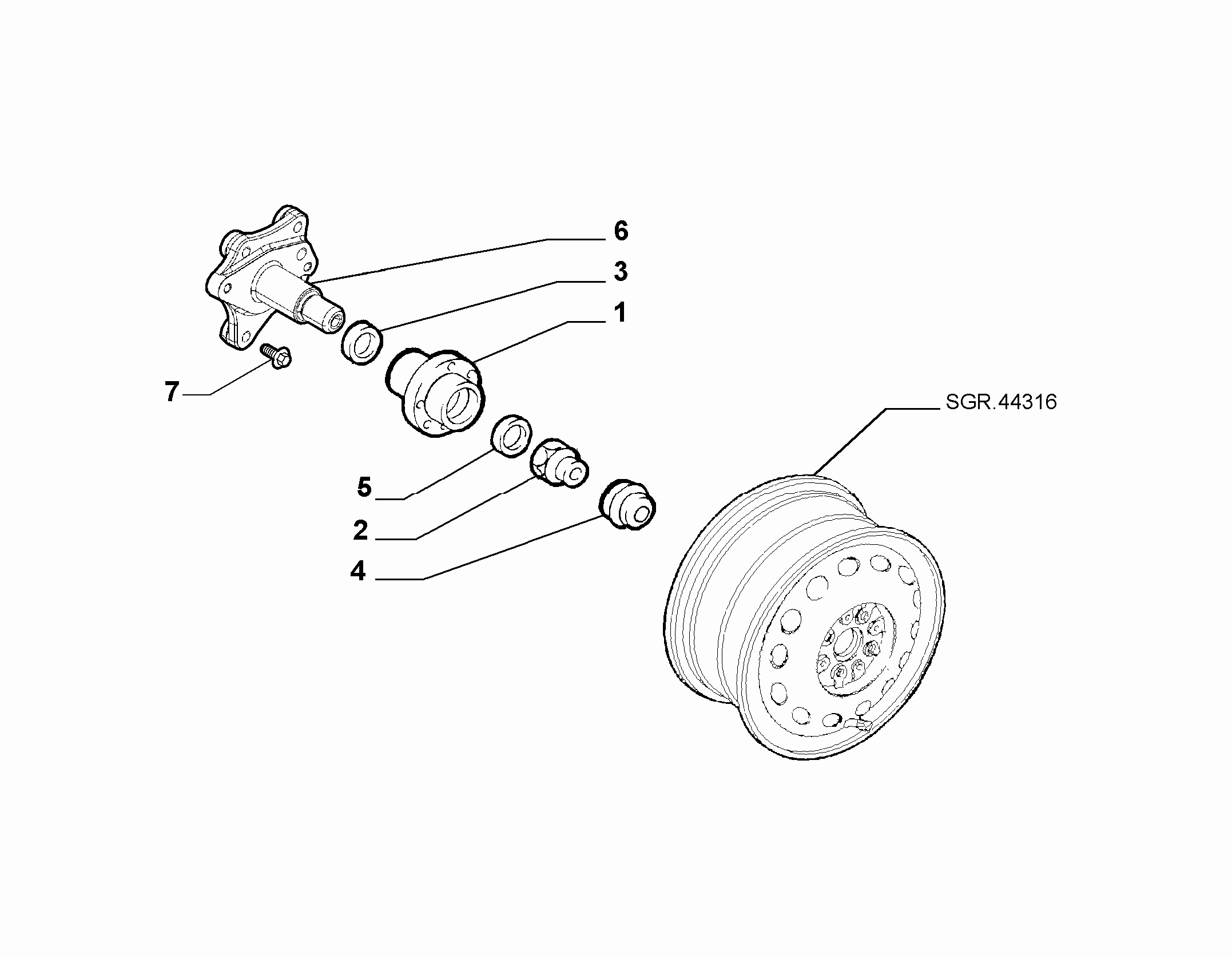 FCA 71747713 - Kit cuscinetto ruota www.autoricambi360.it