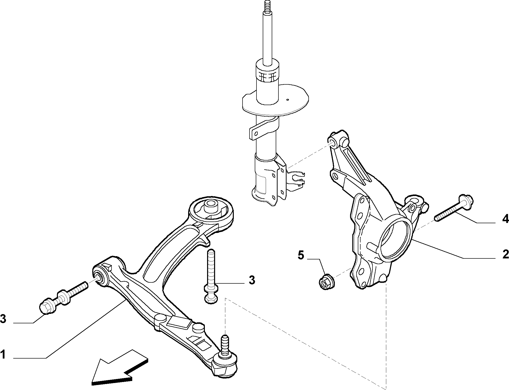 FCA 51857133 - Supporto, Braccio oscillante www.autoricambi360.it