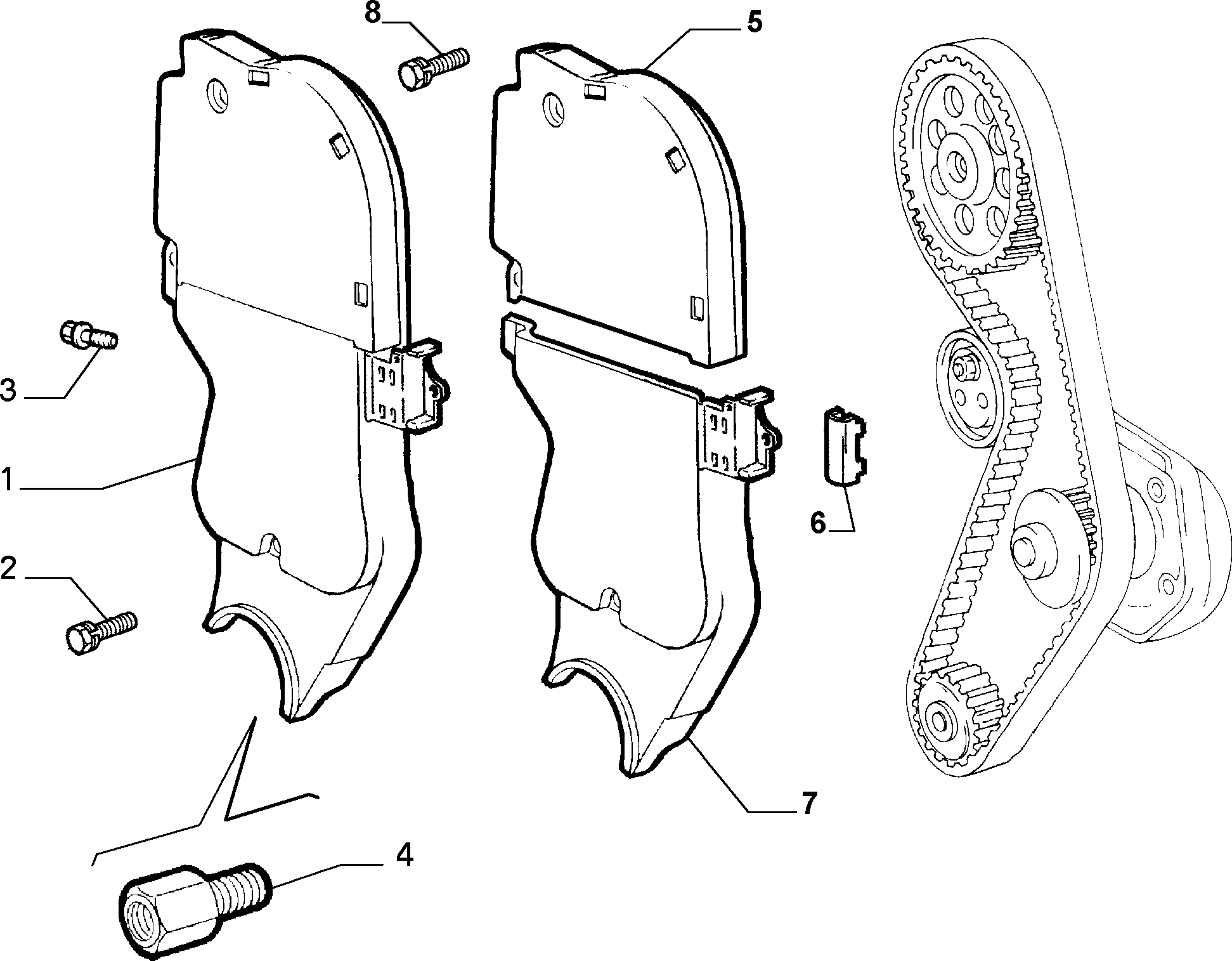 FCA 16296924 - Kit catena distribuzione www.autoricambi360.it