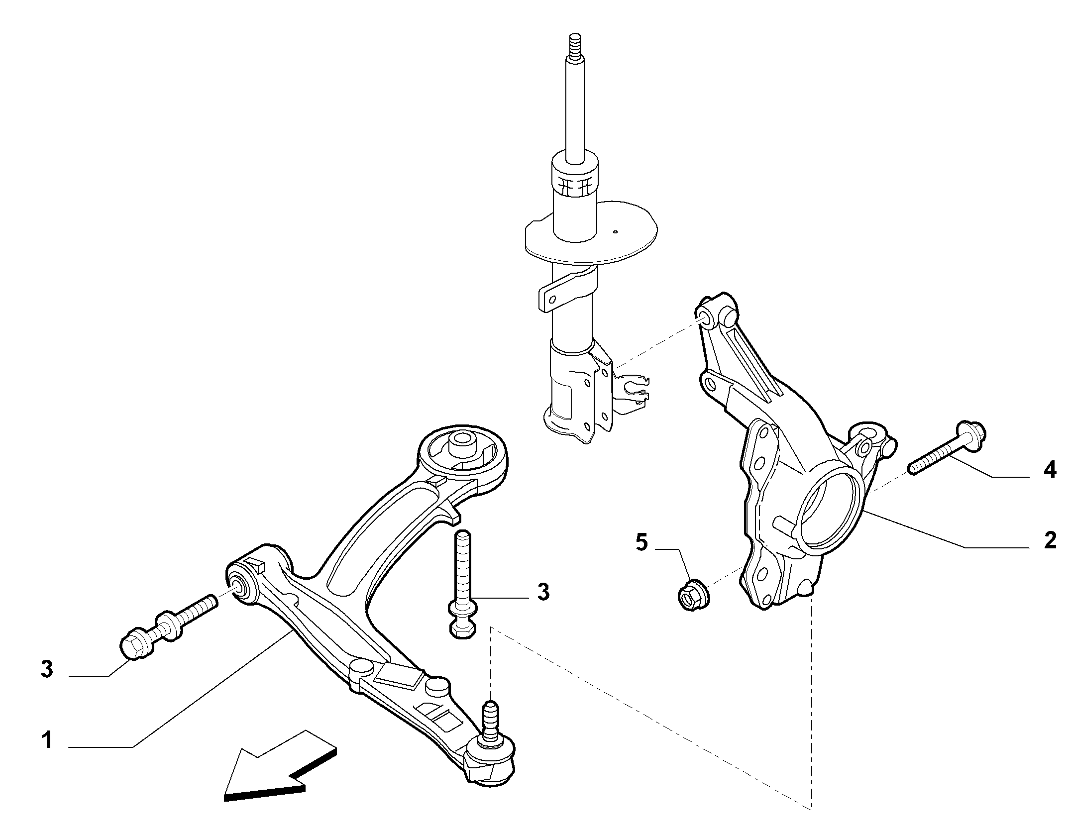 FCA 51857133 - Supporto, Braccio oscillante www.autoricambi360.it