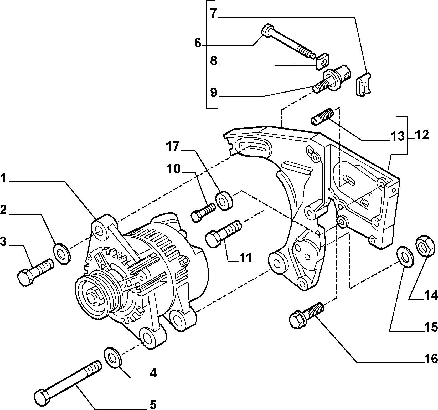 FCA 467 8221 3 - Alternatore www.autoricambi360.it