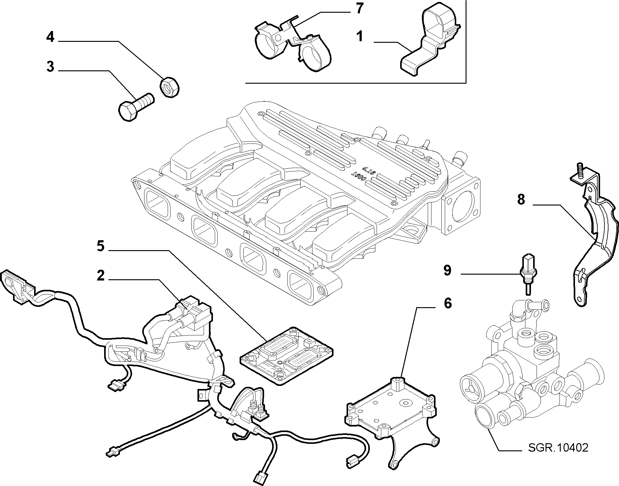FCA 551 8805 8 - Sensore, Temperatura refrigerante www.autoricambi360.it