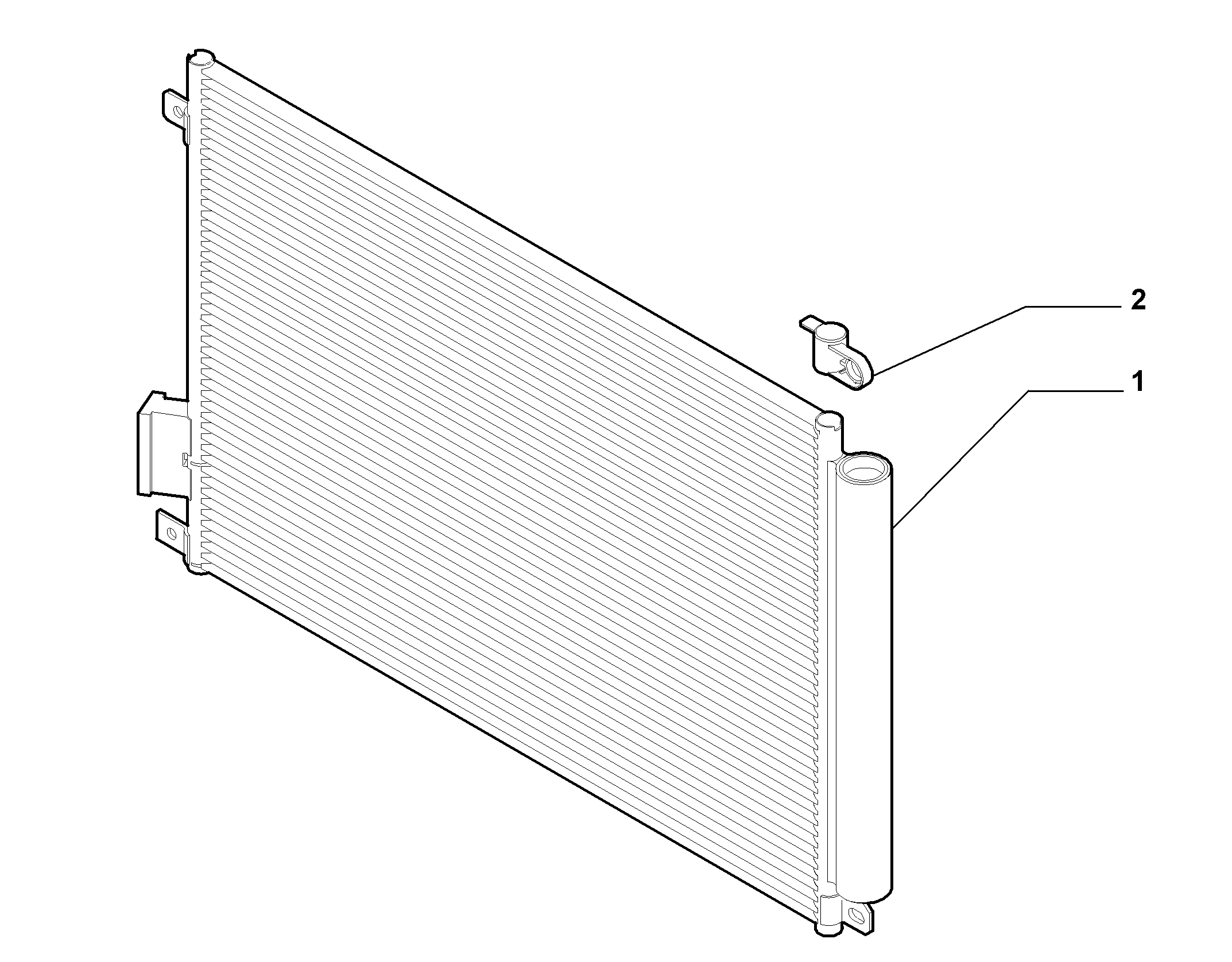 FCA 51960727 - Condensatore, Climatizzatore www.autoricambi360.it