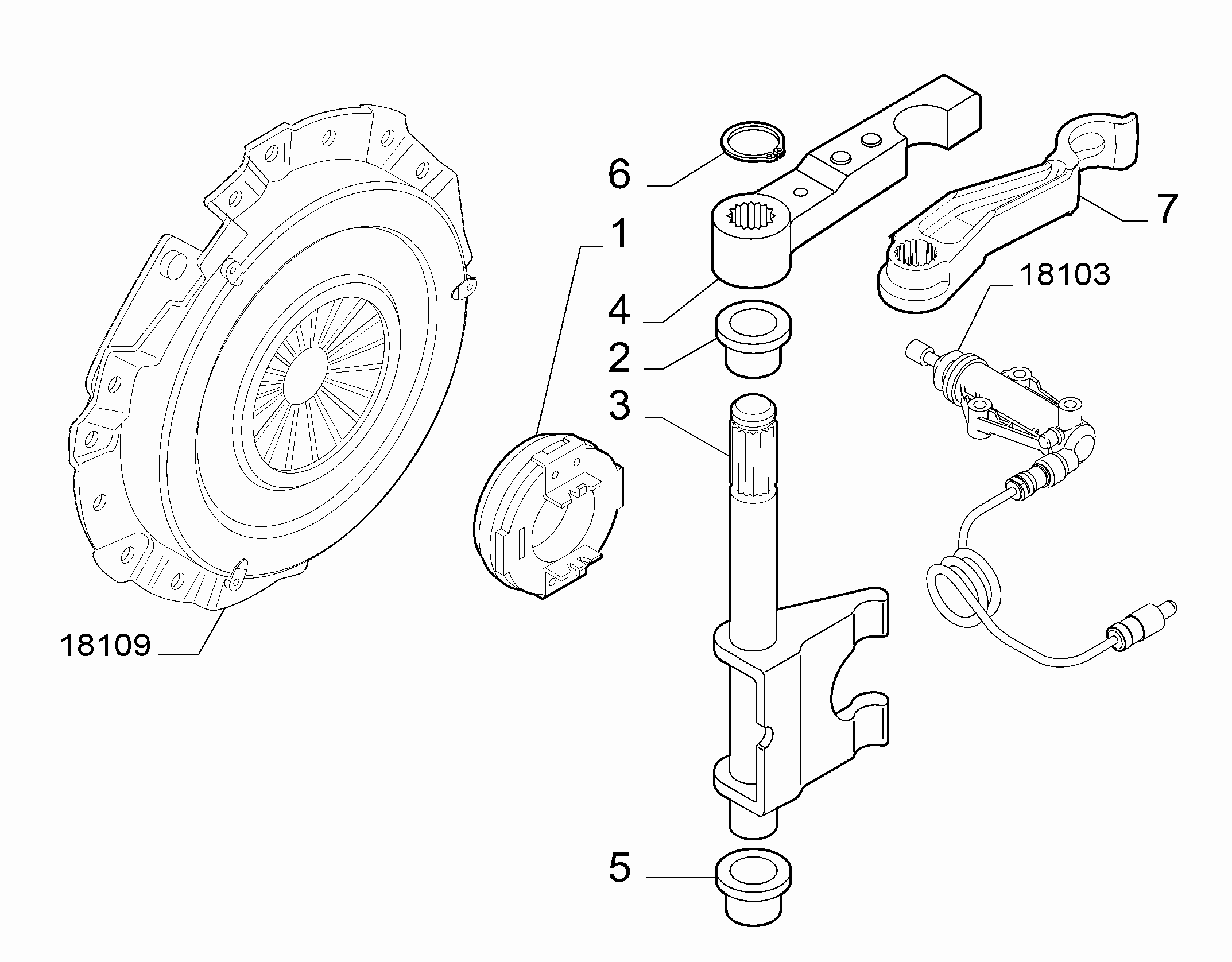 FCA 55250936 - Kit riparazione, Leva cambio www.autoricambi360.it