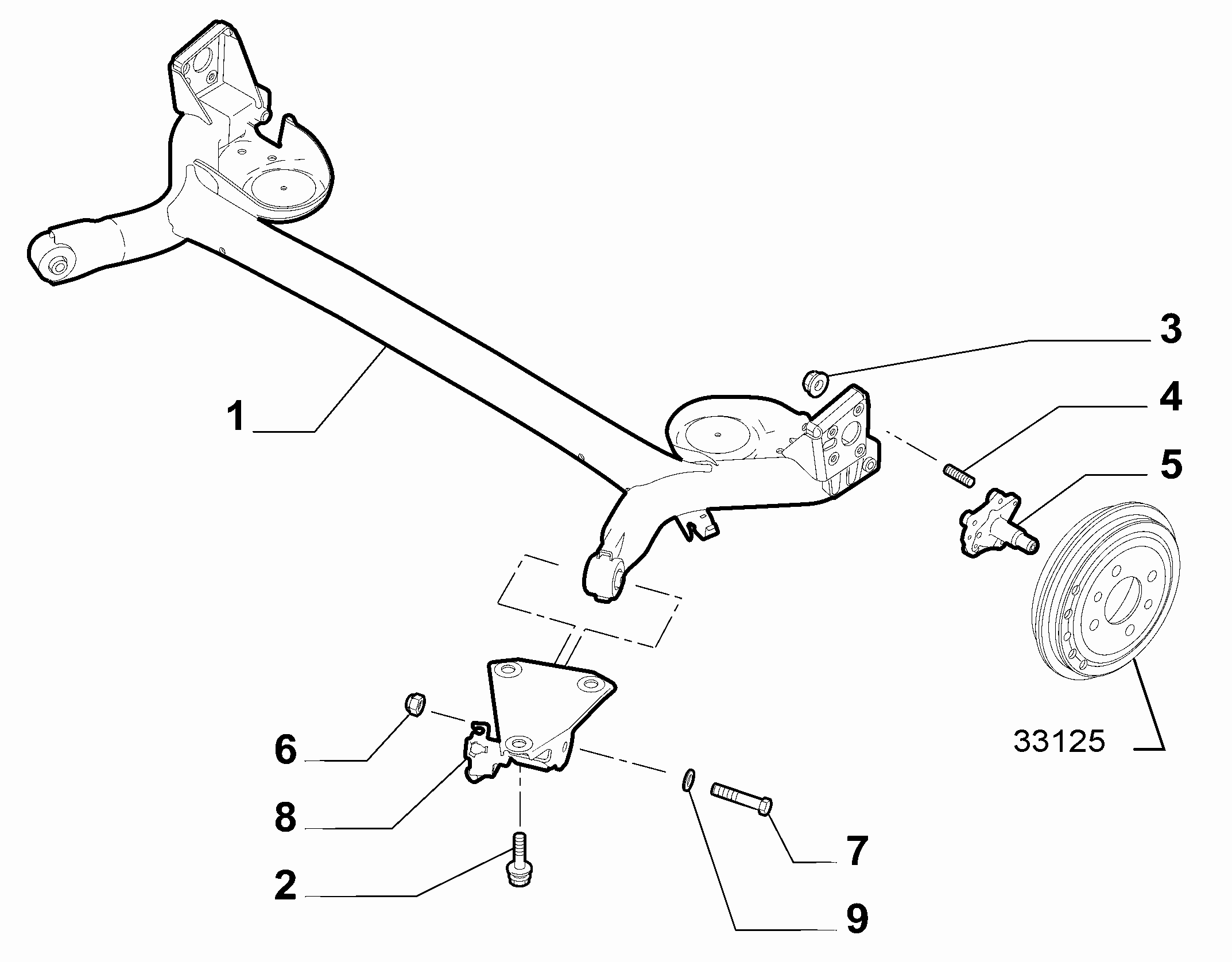 FCA 51856917 - Supporto, Braccio oscillante www.autoricambi360.it