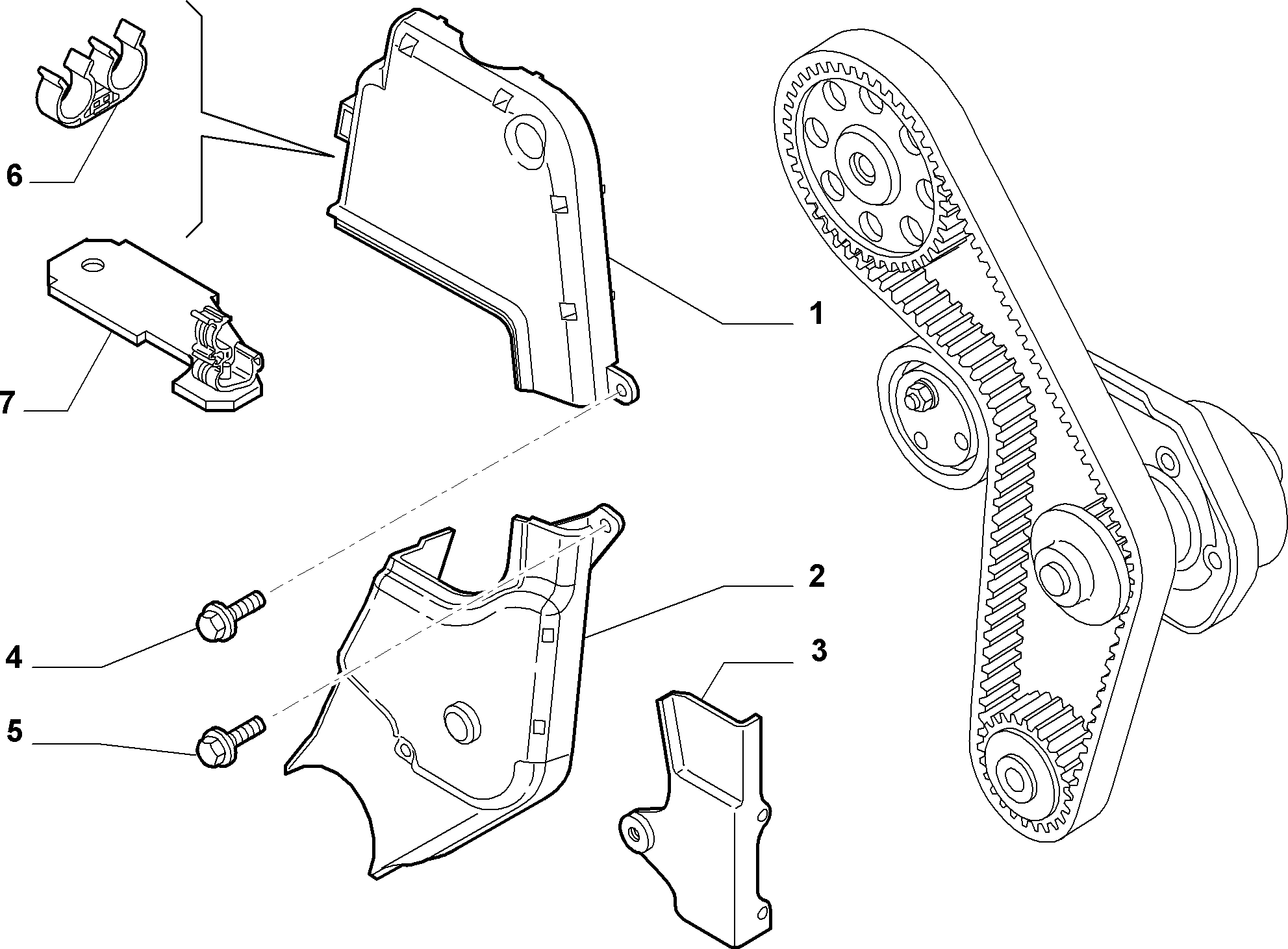 PSA 55192177 - Kit catena distribuzione www.autoricambi360.it
