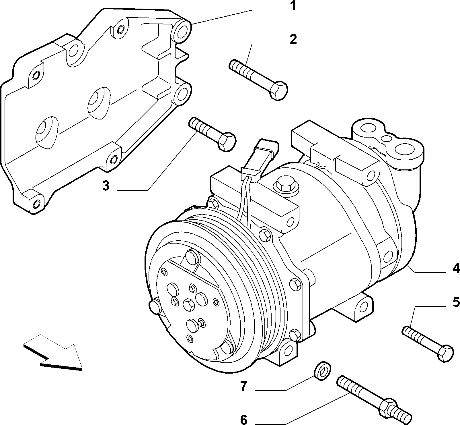 FCA 517 5253 1 - Compressore, Climatizzatore www.autoricambi360.it