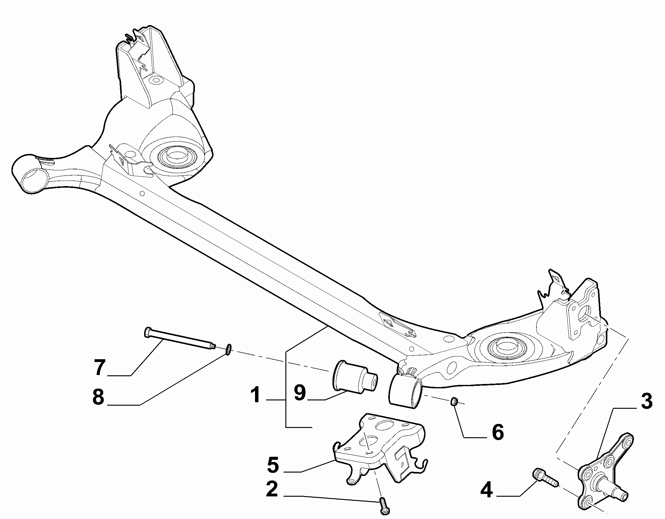 FCA 51840600 - Supporto, Braccio oscillante www.autoricambi360.it