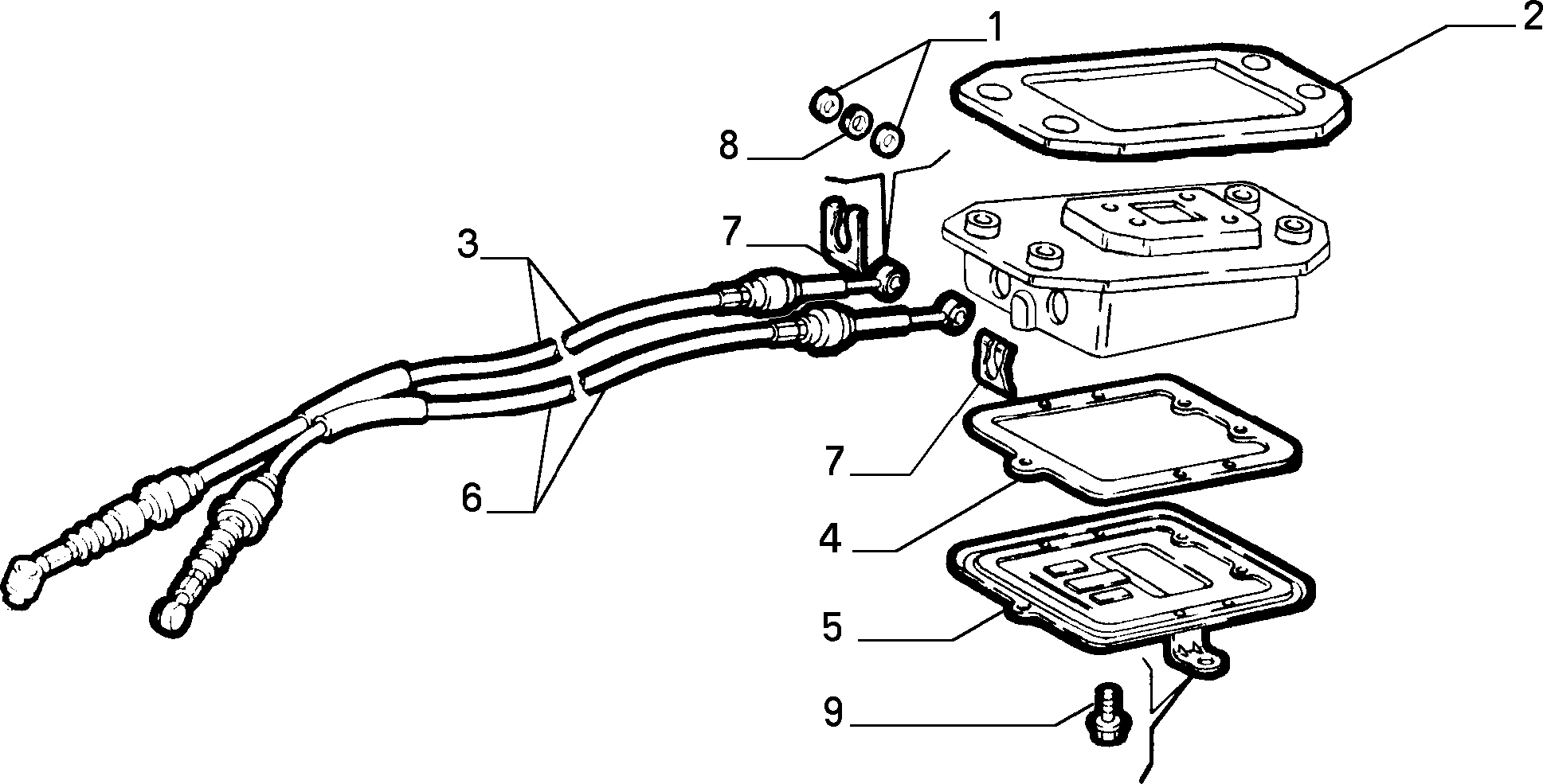 FCA 11088076 - Kit riparazione, Leva cambio www.autoricambi360.it