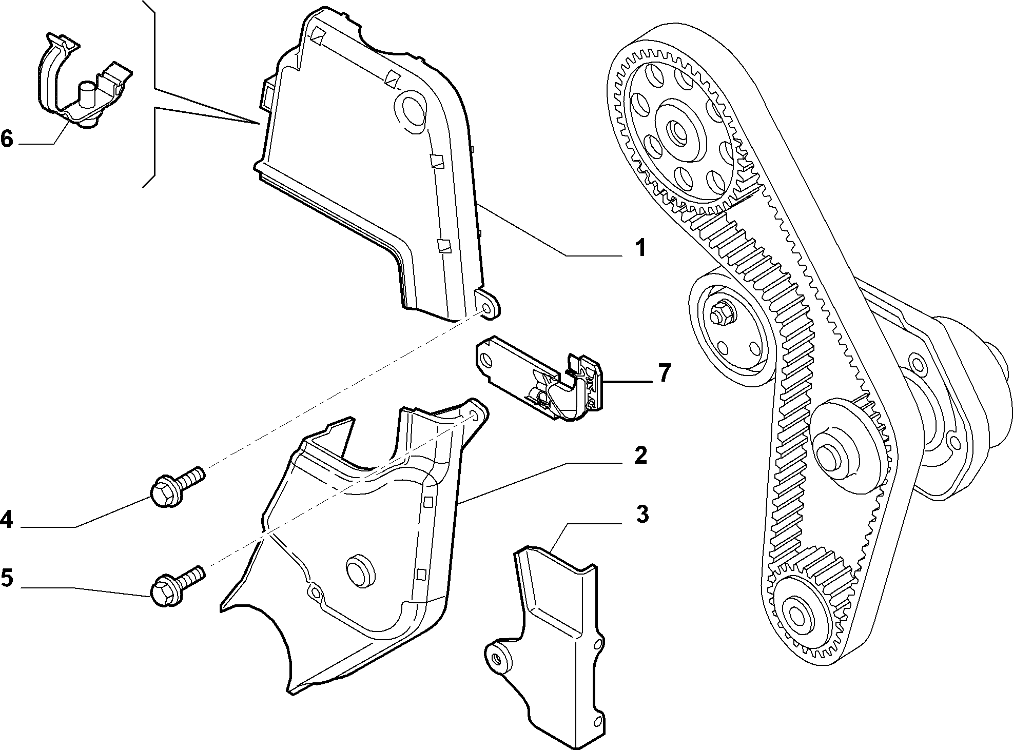 PSA 55192177 - Kit catena distribuzione www.autoricambi360.it