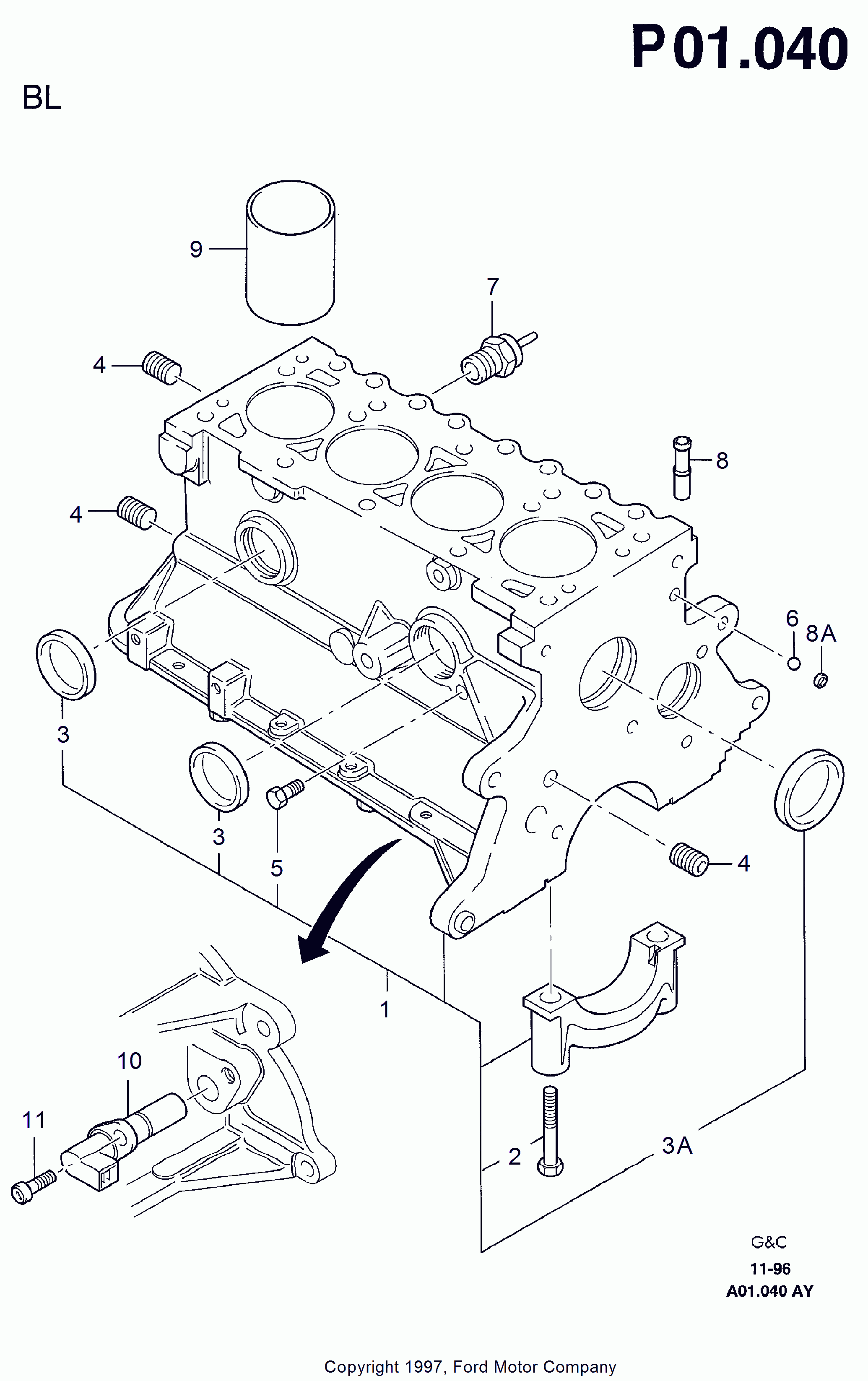 FORD 6 499 475 - Sensore, Pressione olio www.autoricambi360.it