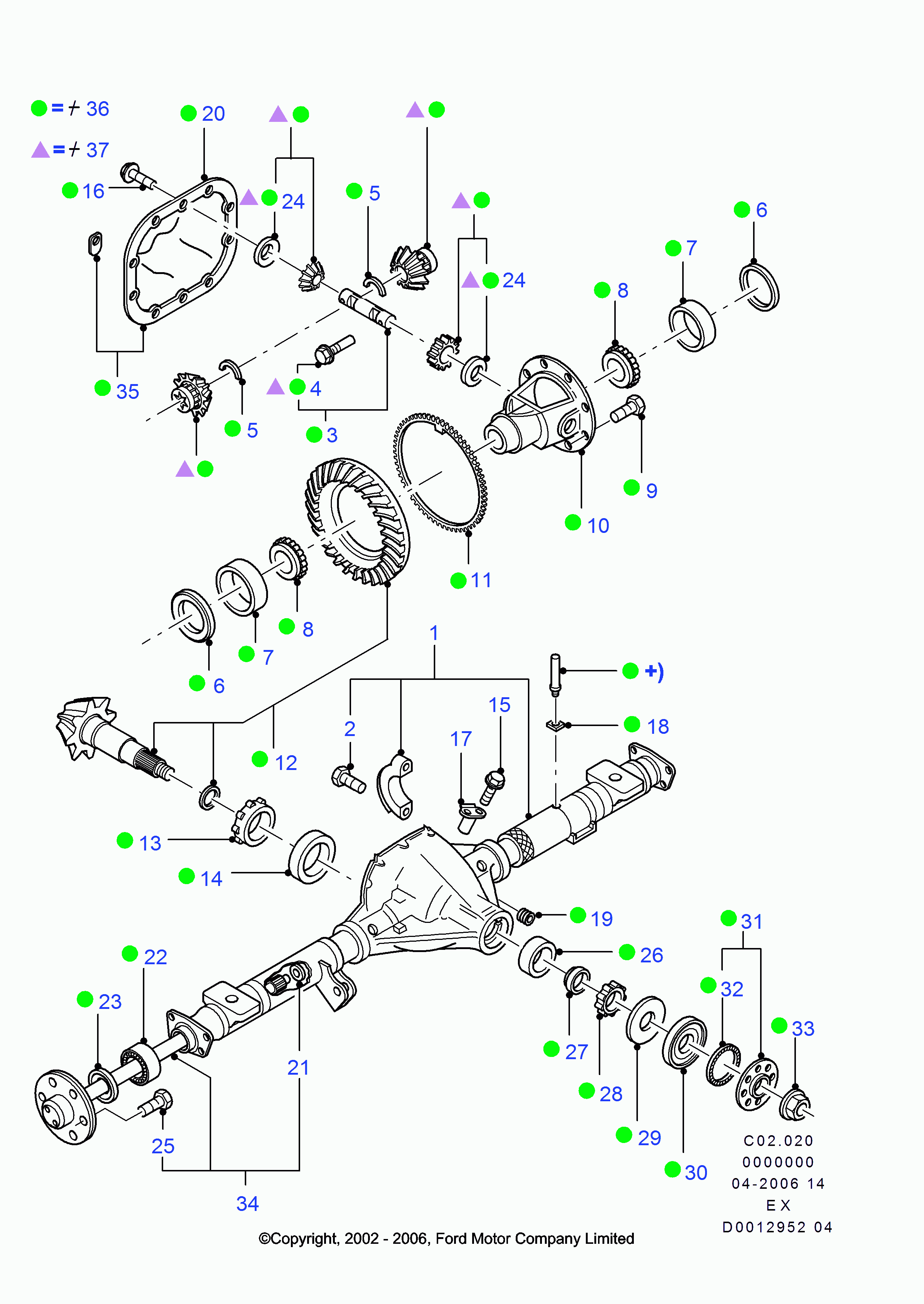 FORD 1 217 470 - Guarnizione, Coppa olio www.autoricambi360.it