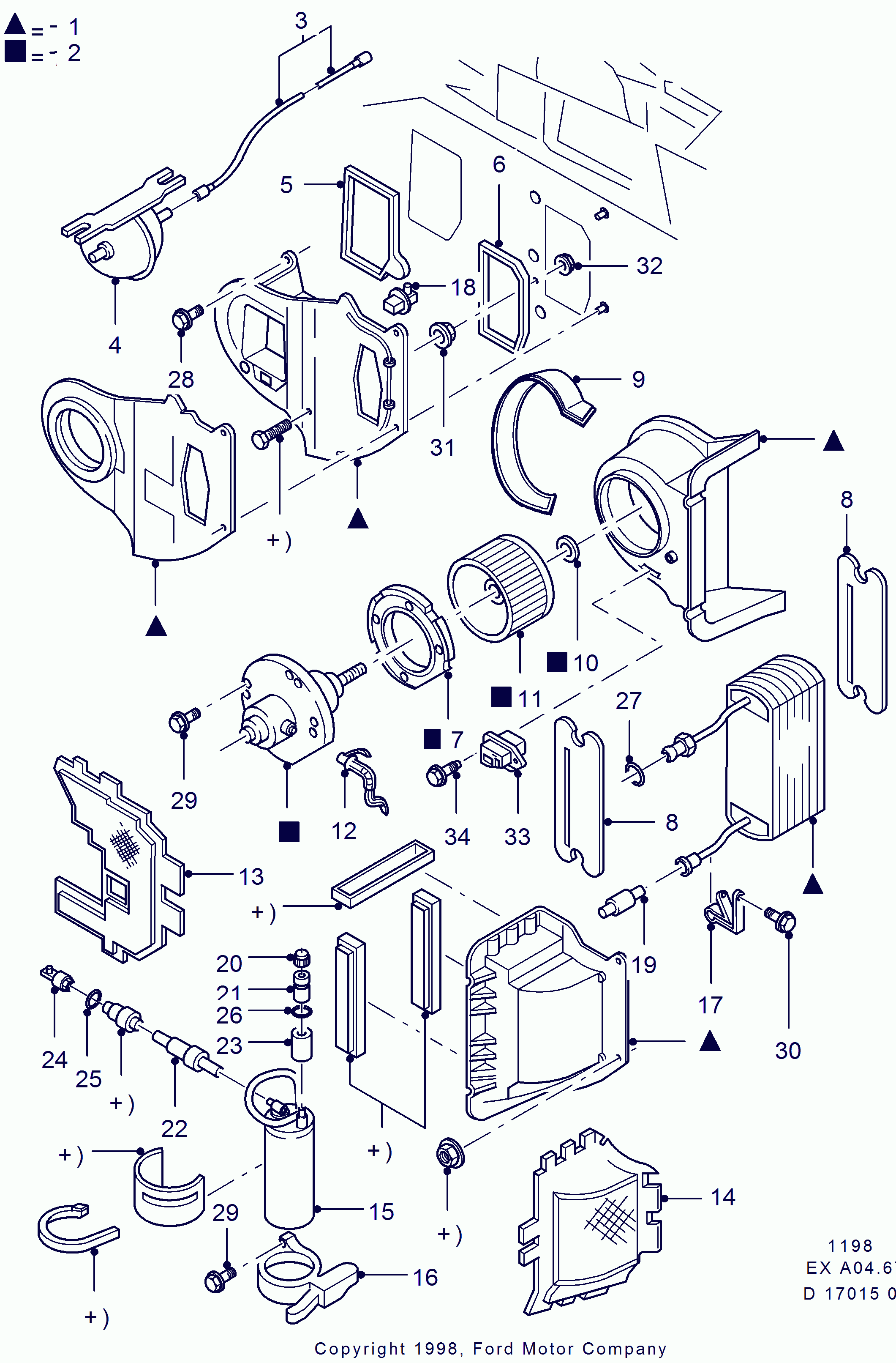 FORD 3 317 869 - Interruttore a pressione, Climatizzatore www.autoricambi360.it