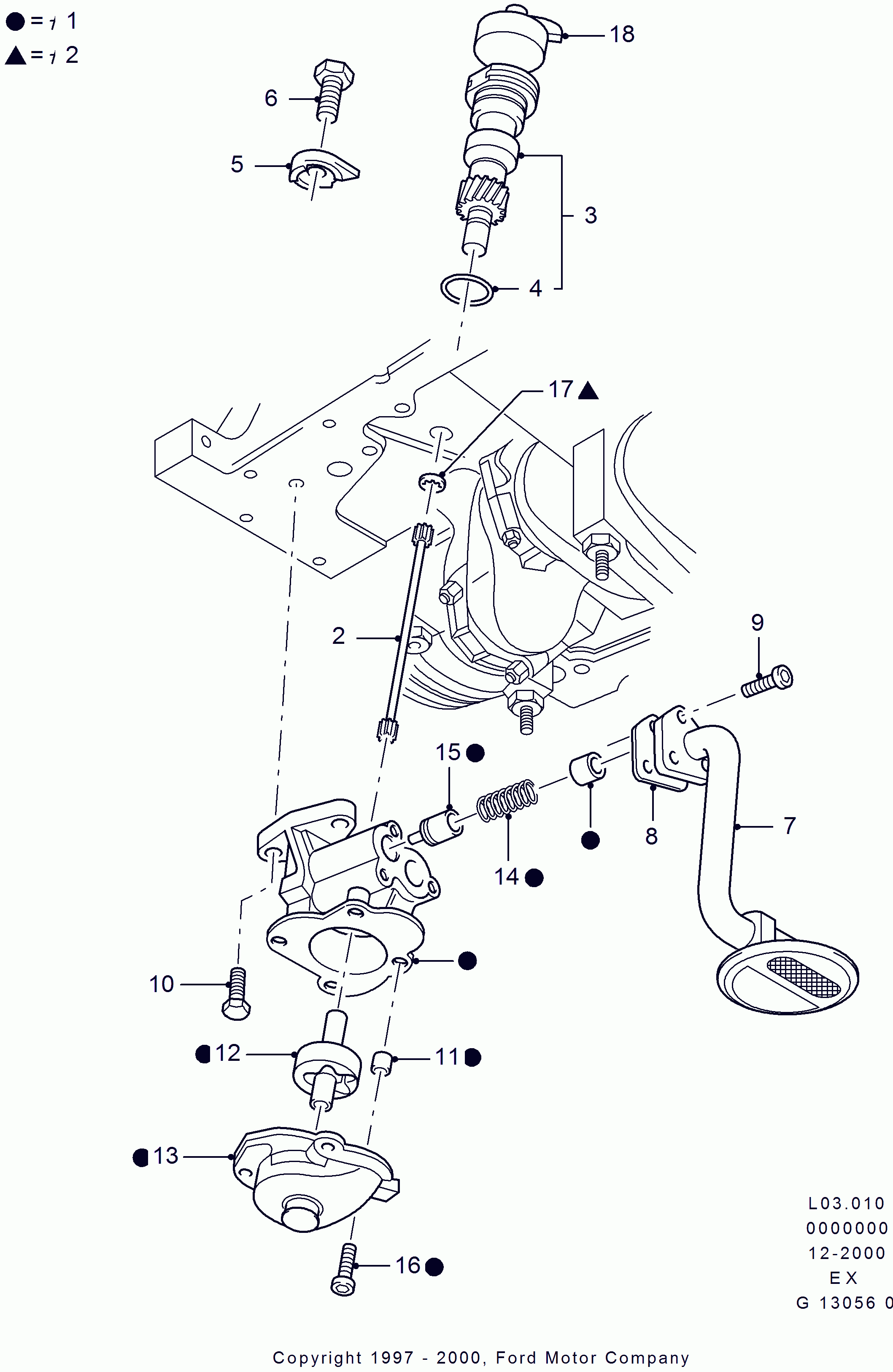FORD 4 731 642 - Generatore di impulsi, Albero a gomiti www.autoricambi360.it