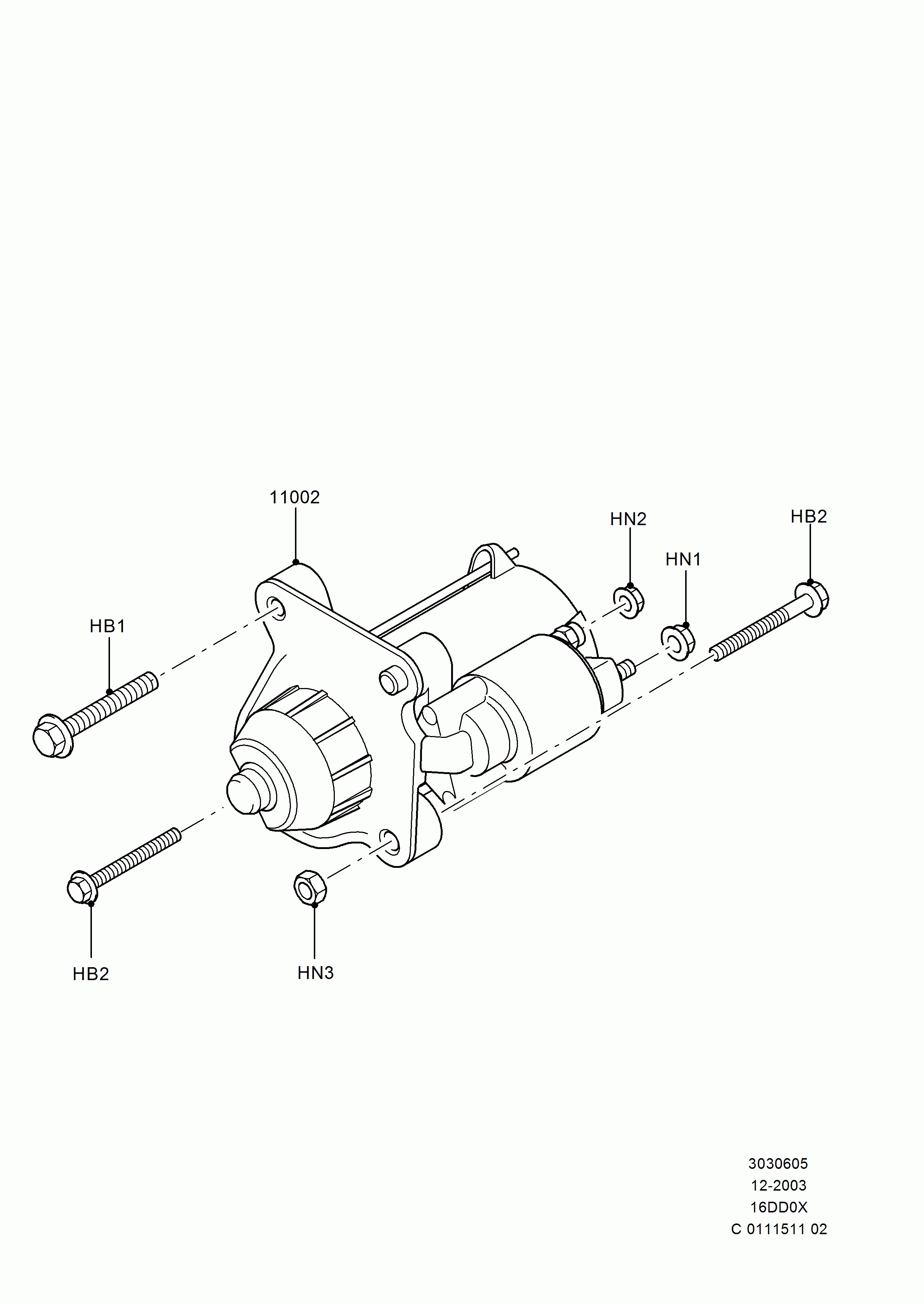 FORD 1 469 712 - Motorino d'avviamento www.autoricambi360.it