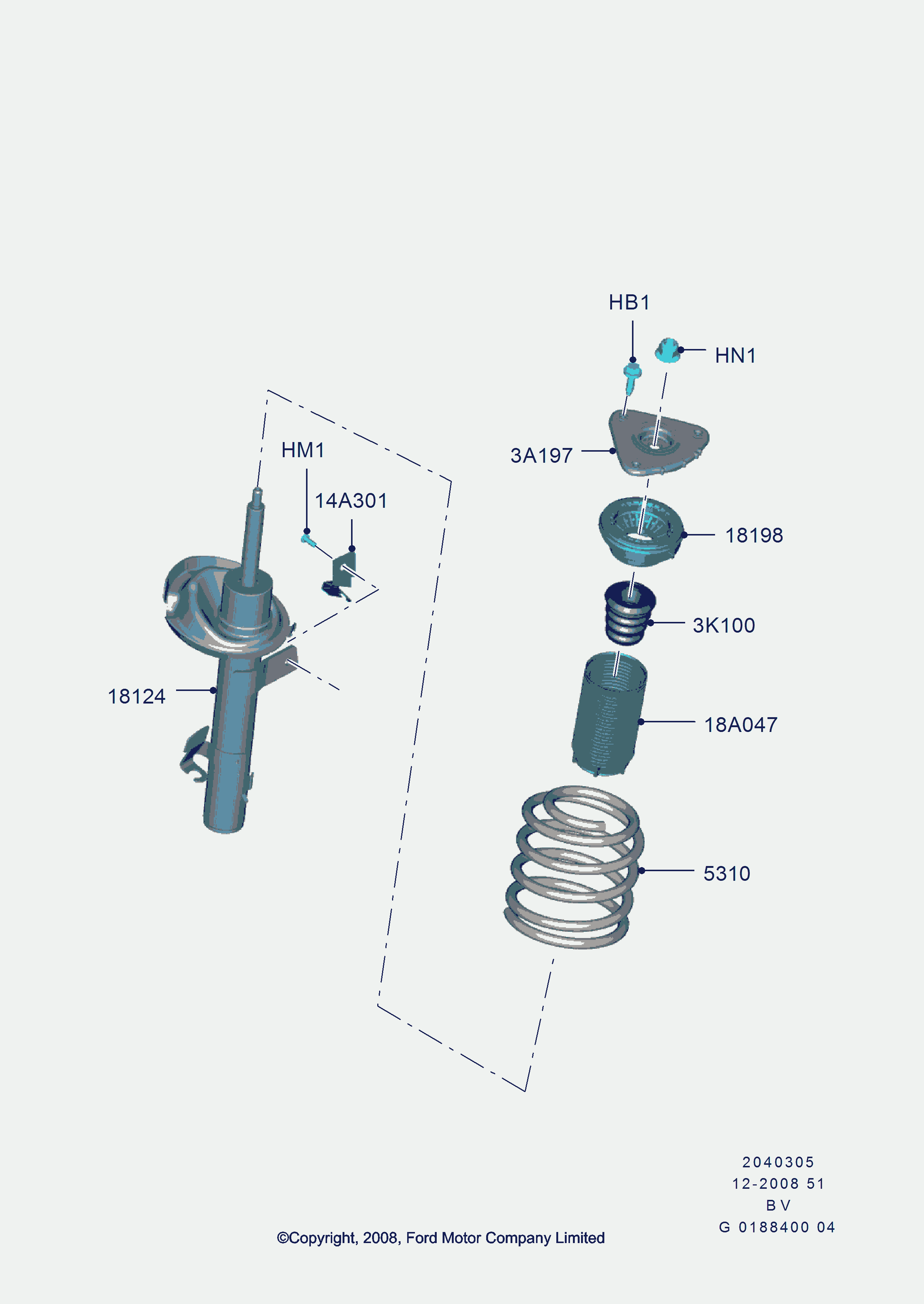 STC T405286 - Cuscinetto volvente, Supporto ammortizz. a molla www.autoricambi360.it