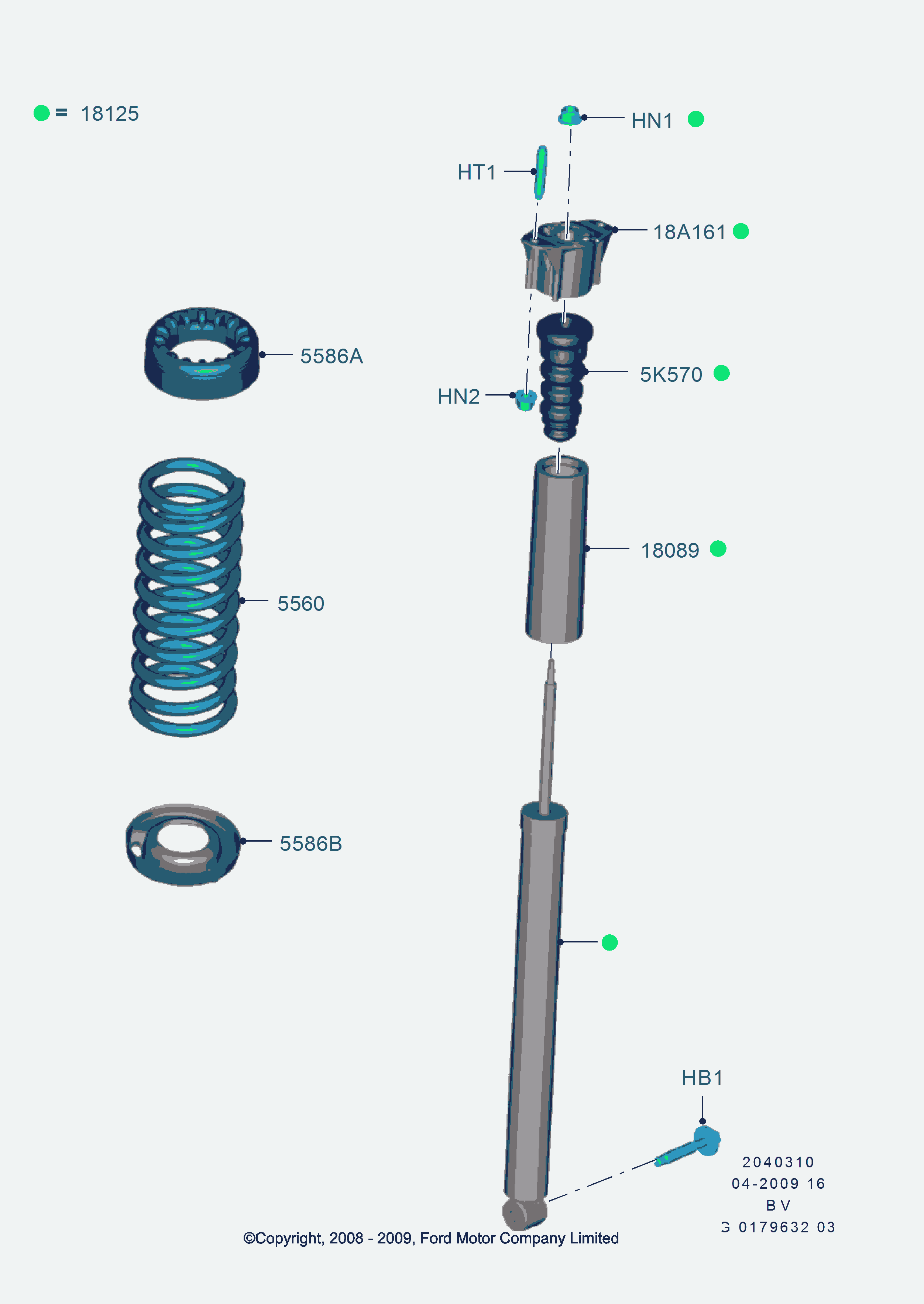 STC T405288 - Supporto ammortizzatore a molla www.autoricambi360.it