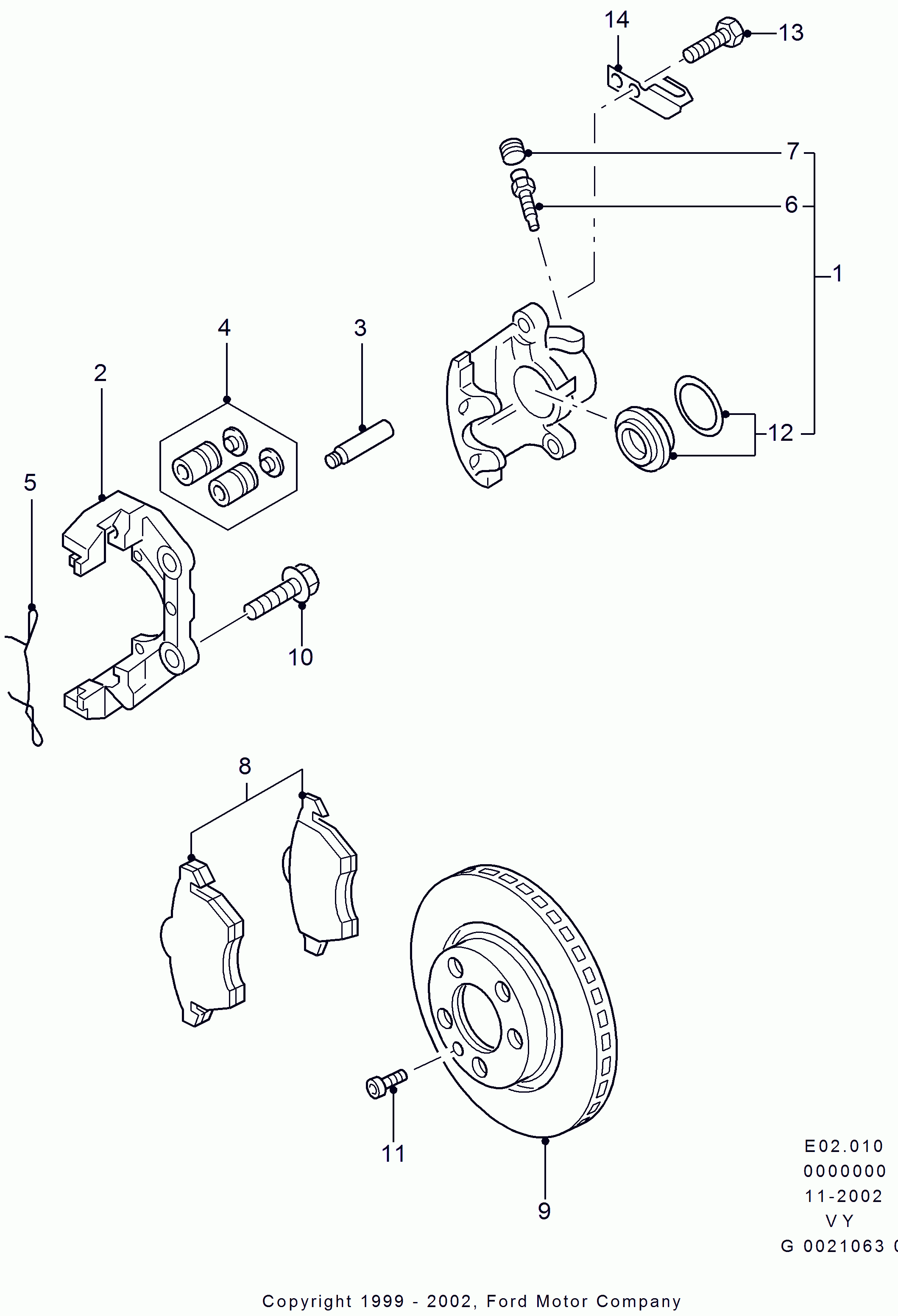 Samko 5SP982 - Kit pastiglie freno, Freno a disco www.autoricambi360.it