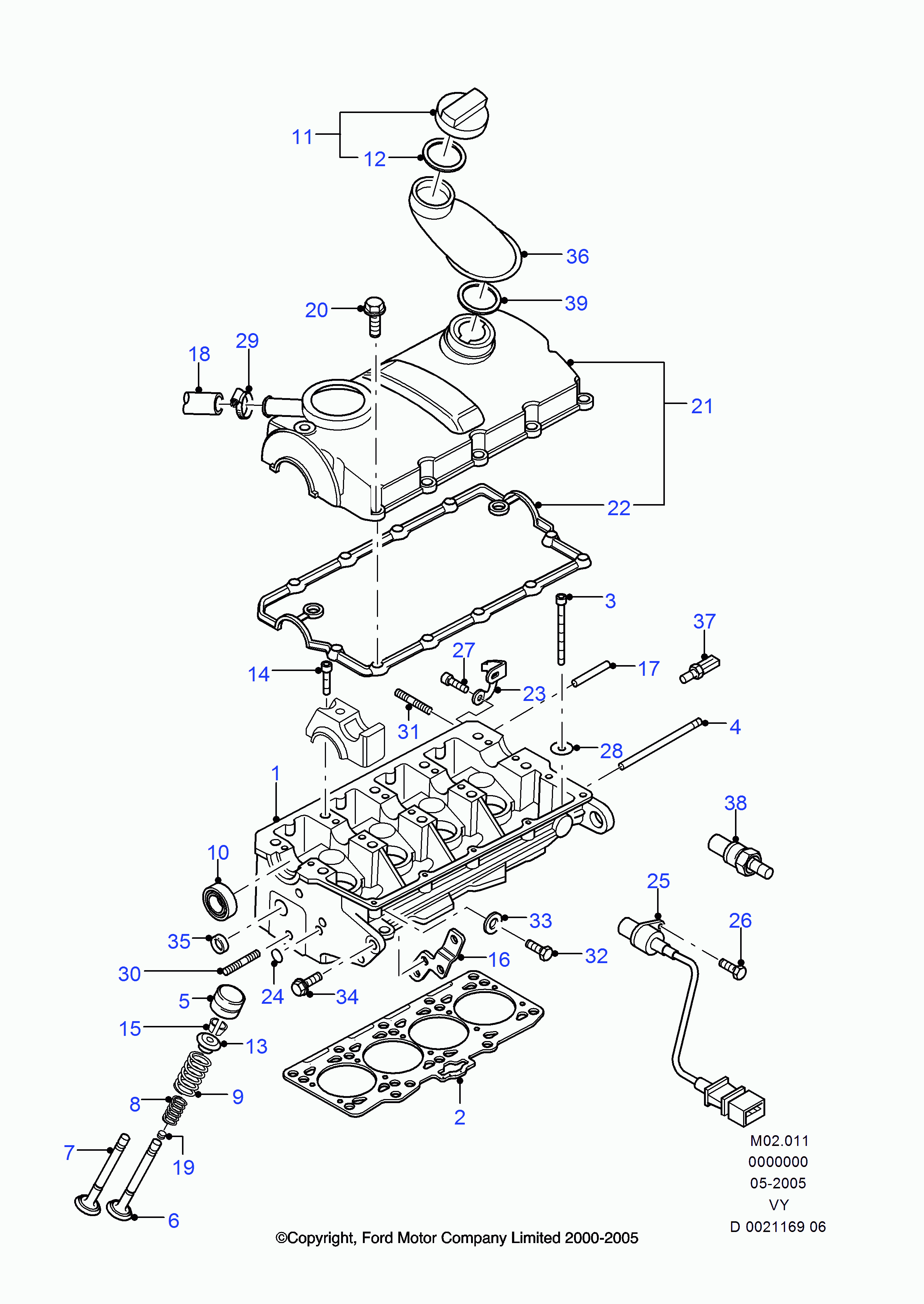 FORD 1250855 - Pompa acqua + Kit cinghie dentate www.autoricambi360.it