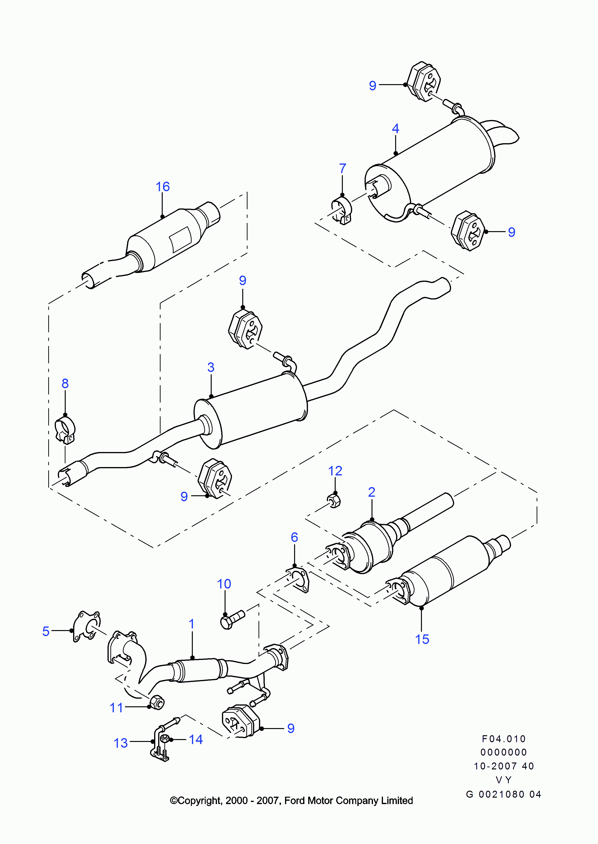FORD 7201524 - Kit cinghie dentate www.autoricambi360.it