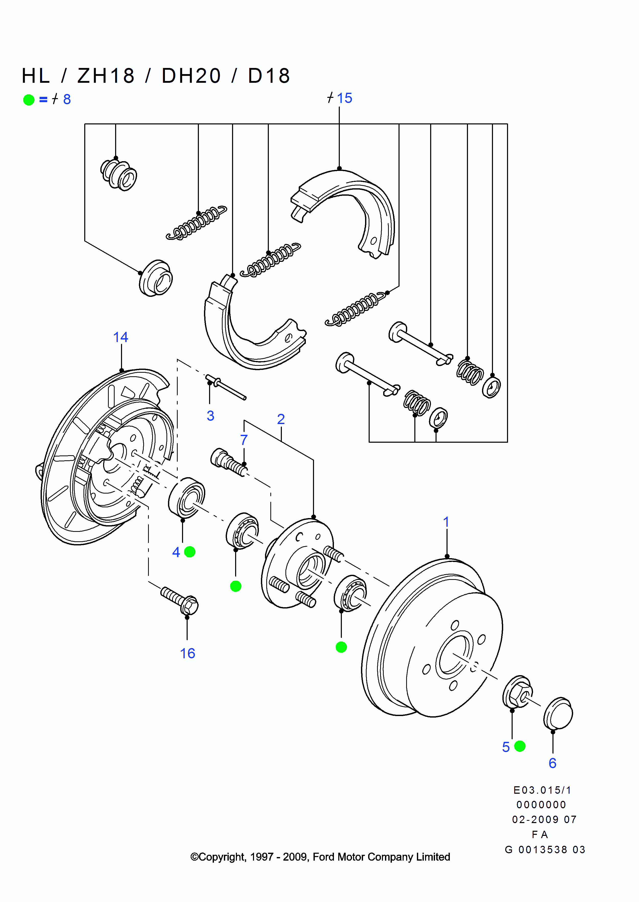 FORD 1101837 - Kit cuscinetto ruota www.autoricambi360.it