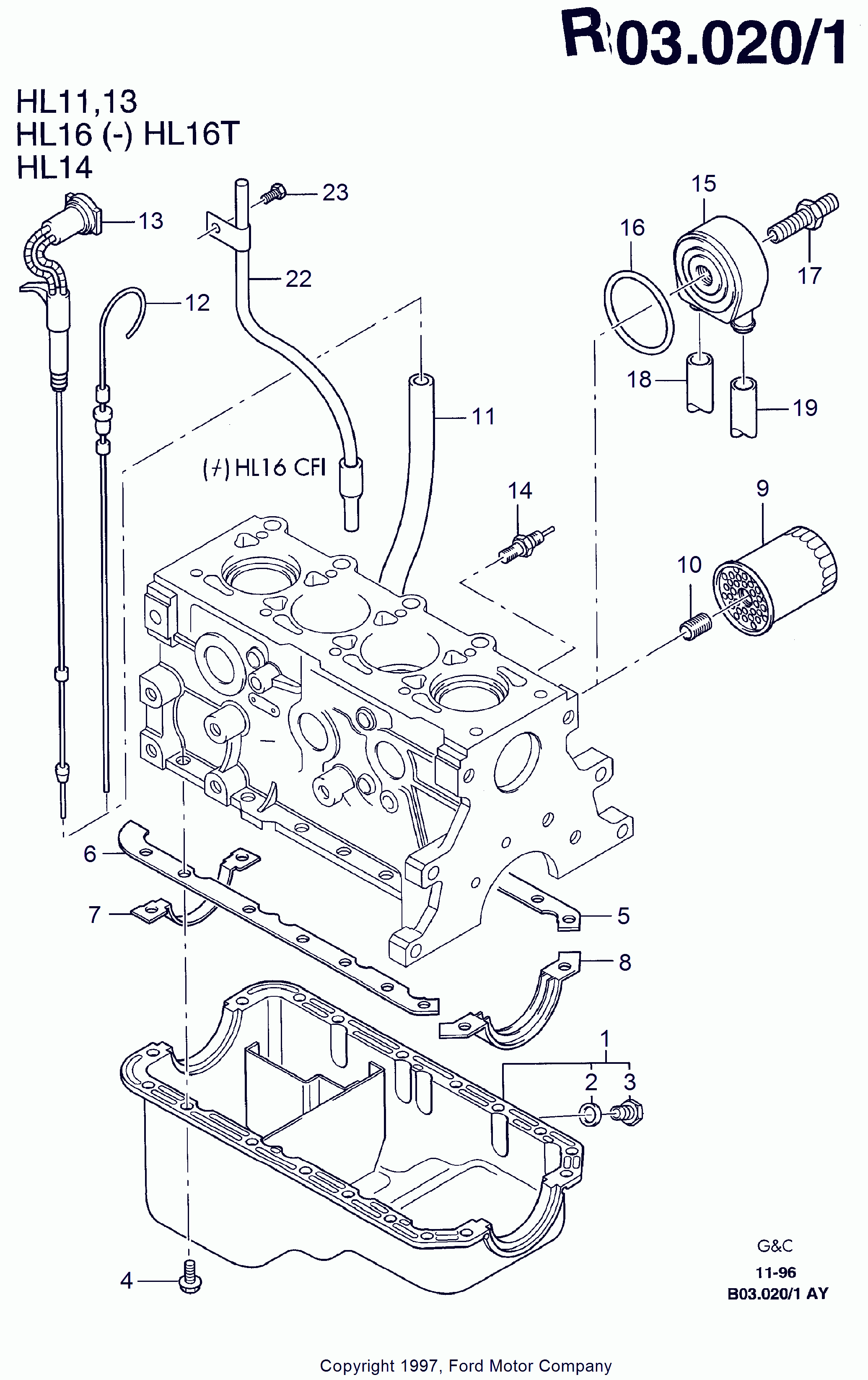 FORD 1 454 117 - Vite di chiusura, vaschetta dell'olio www.autoricambi360.it