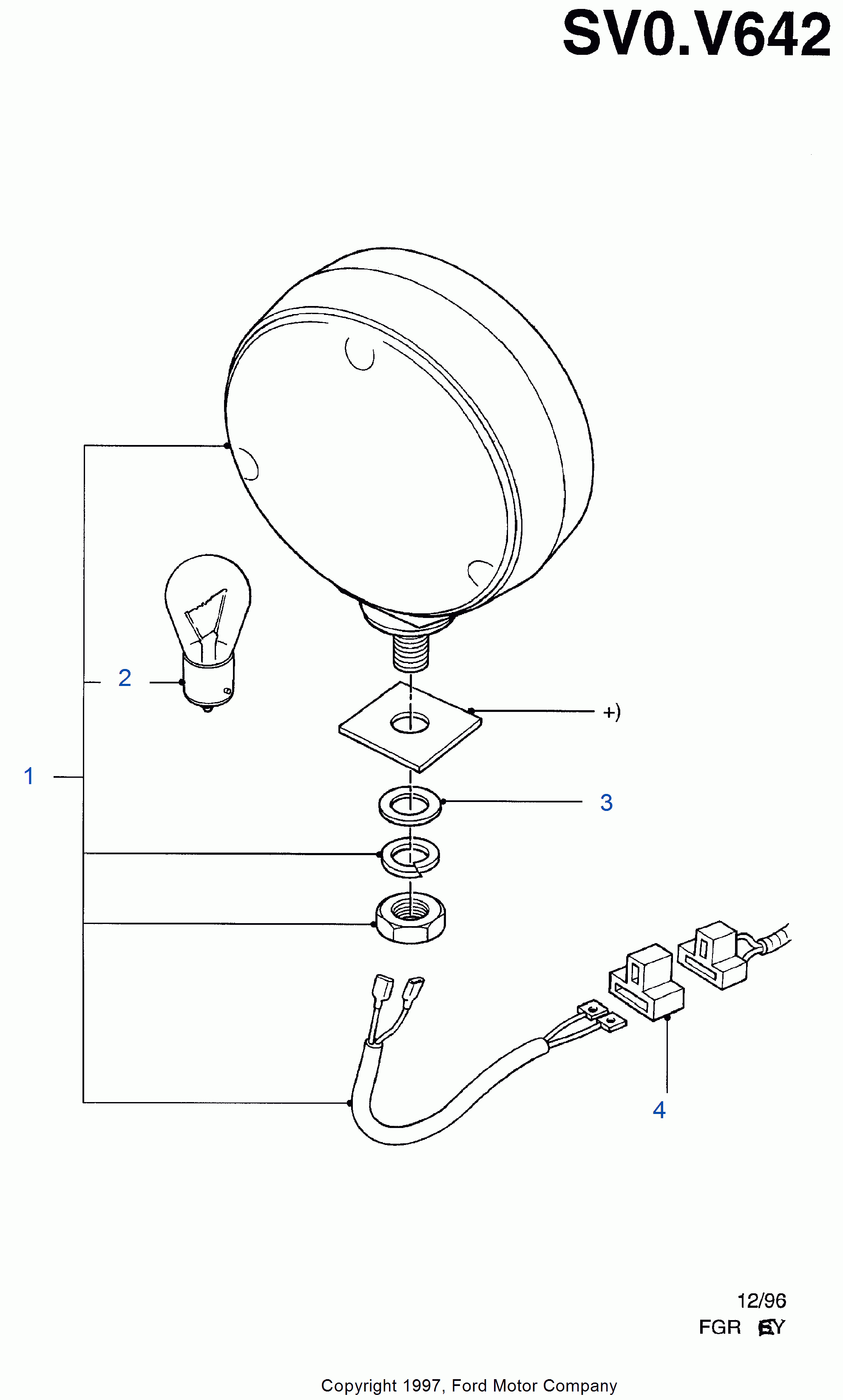 FORD 6 090 983 - Lampadina, Illuminazione strumentazione www.autoricambi360.it