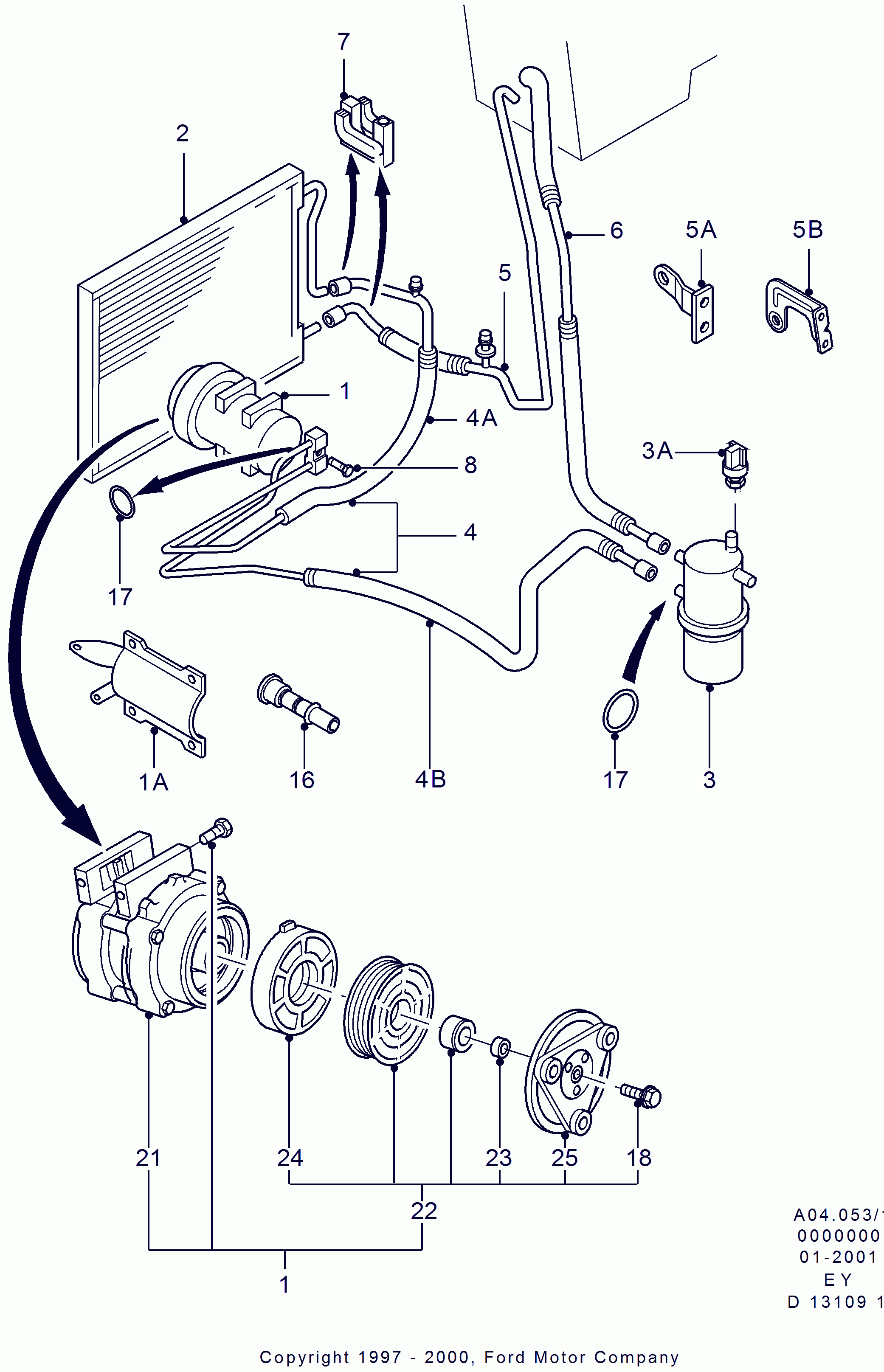 FORD 5 211 564 - Compressore, Climatizzatore www.autoricambi360.it