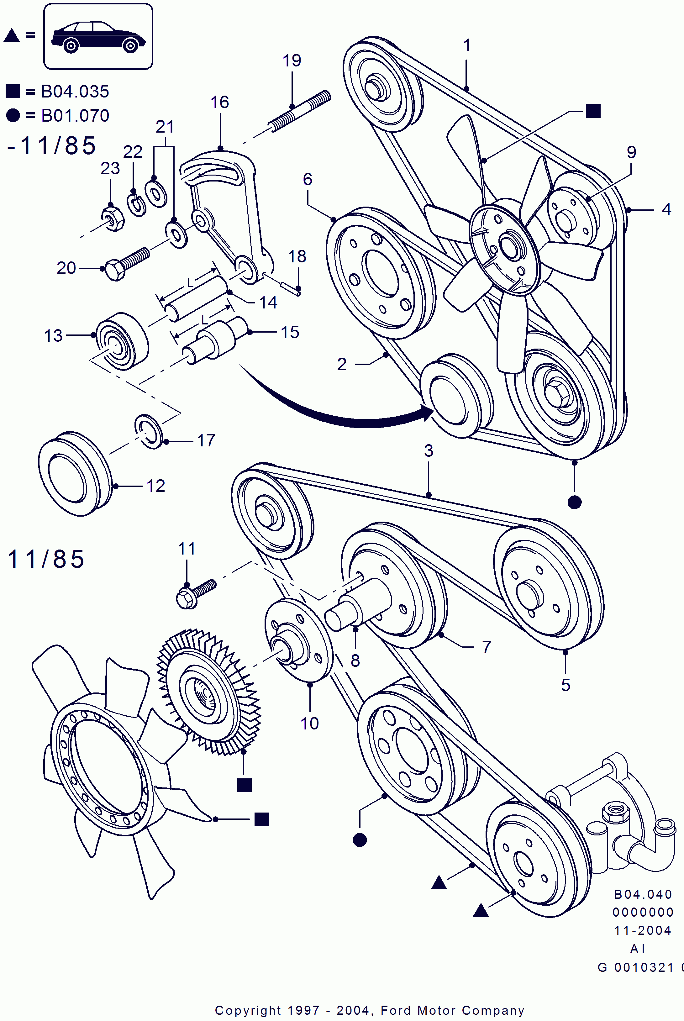 CONTINENTAL 4PK1511 - Cinghia Poly-V www.autoricambi360.it