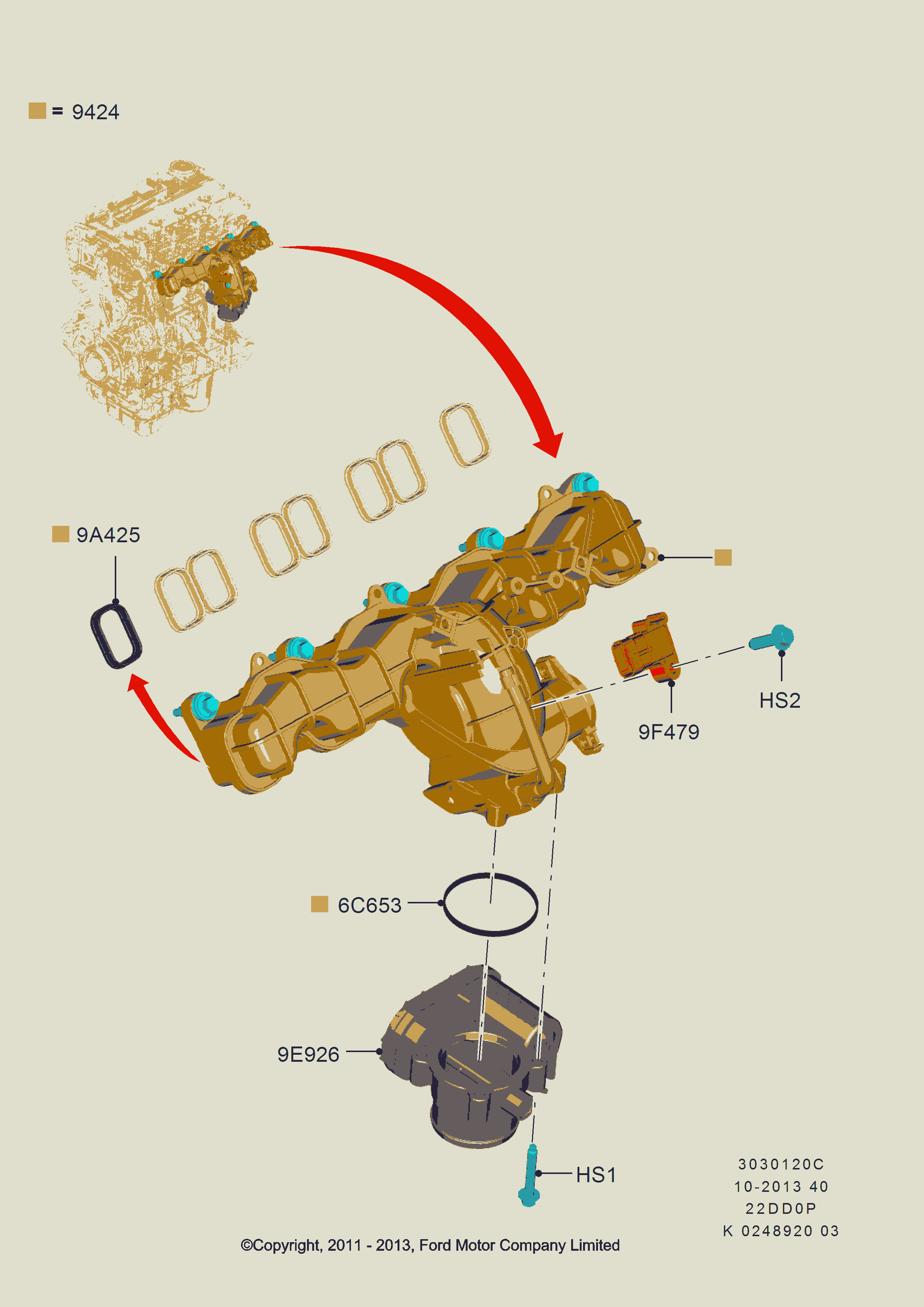 Delphi PS10154 - Sensore, Pressione collettore d'aspirazione www.autoricambi360.it