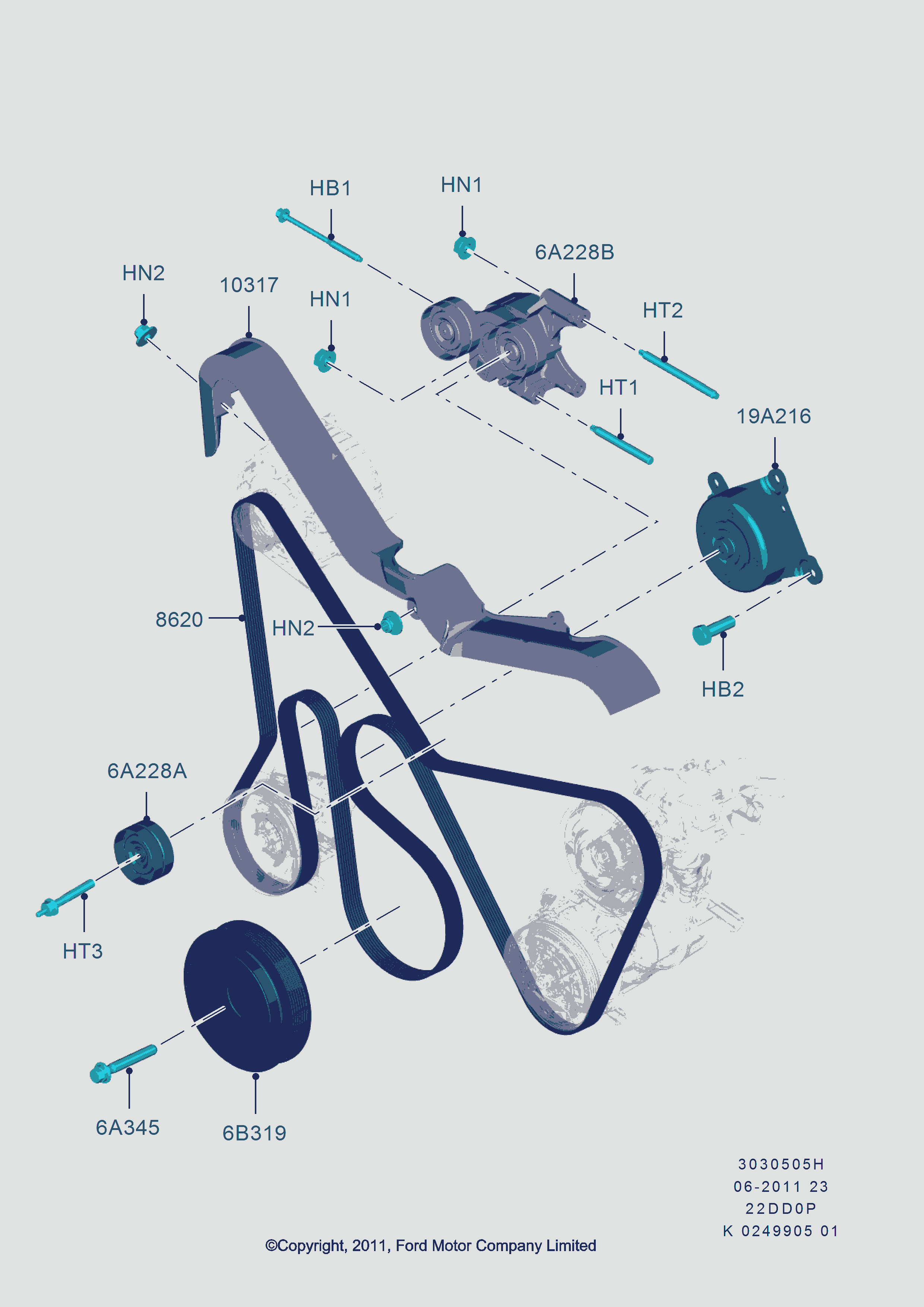Autokit 03.90140 - Puleggia cinghia, Albero a gomiti www.autoricambi360.it