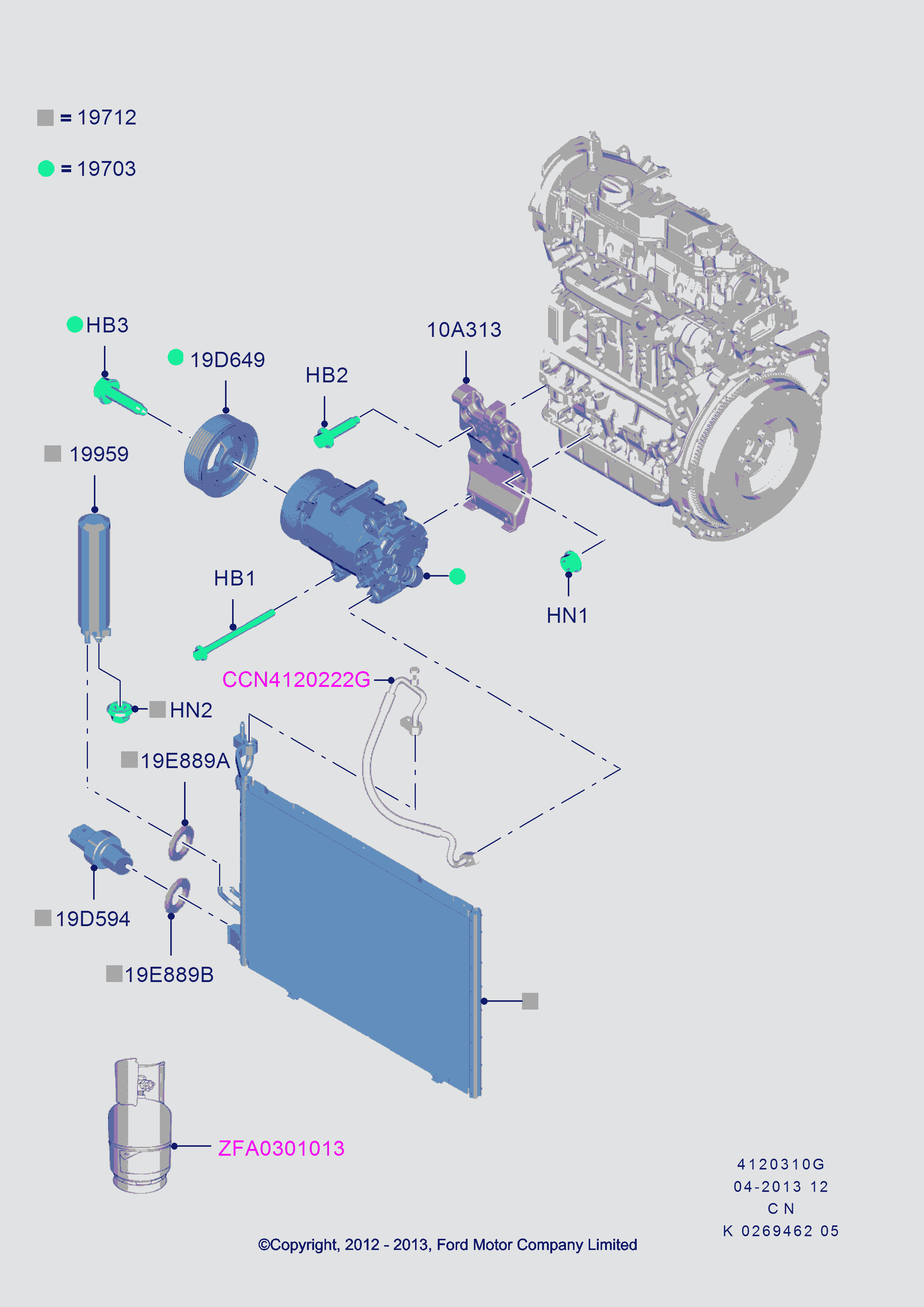 NRF 32840 - Compressore, Climatizzatore www.autoricambi360.it