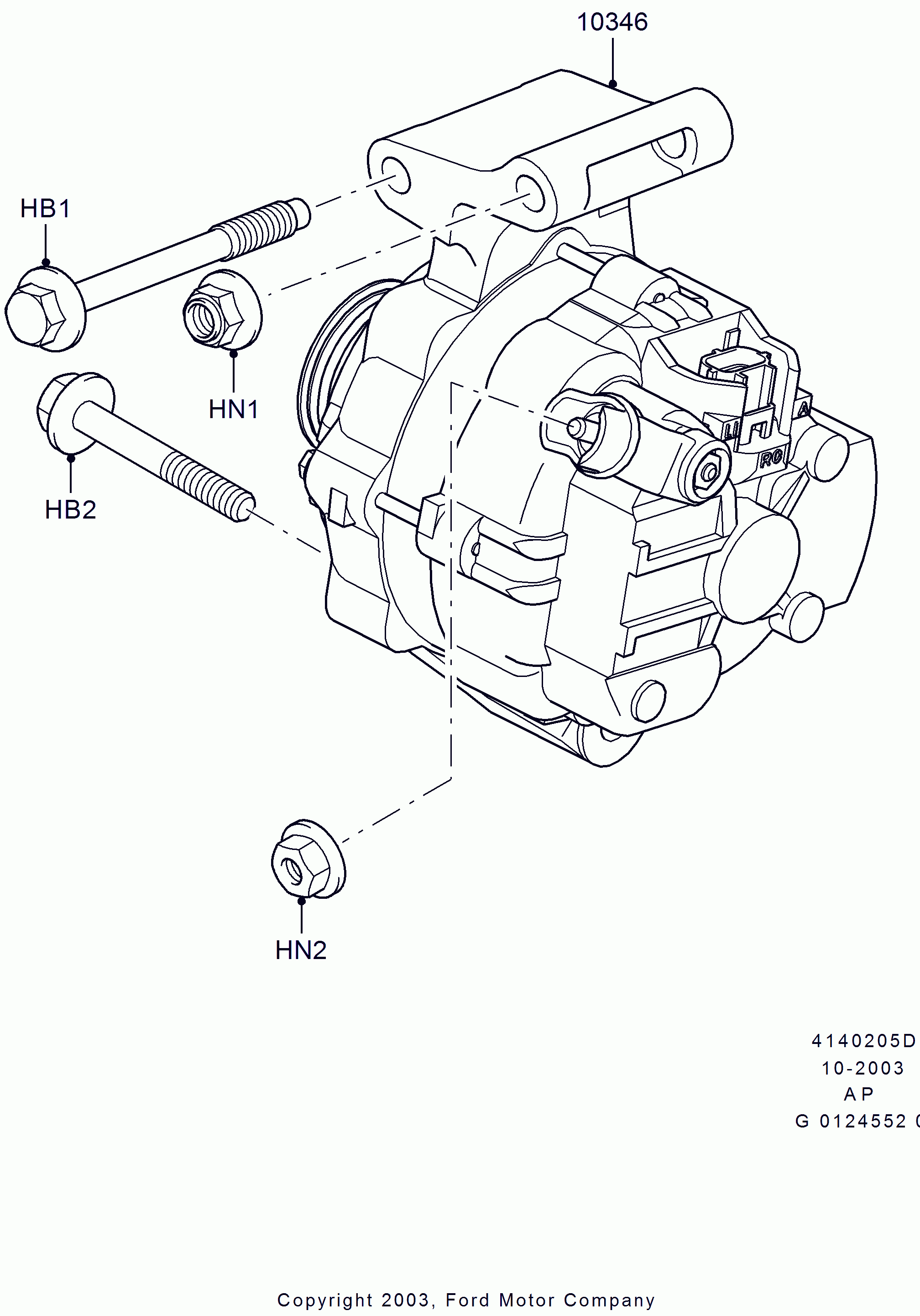 FORD 1708472 - Alternatore www.autoricambi360.it