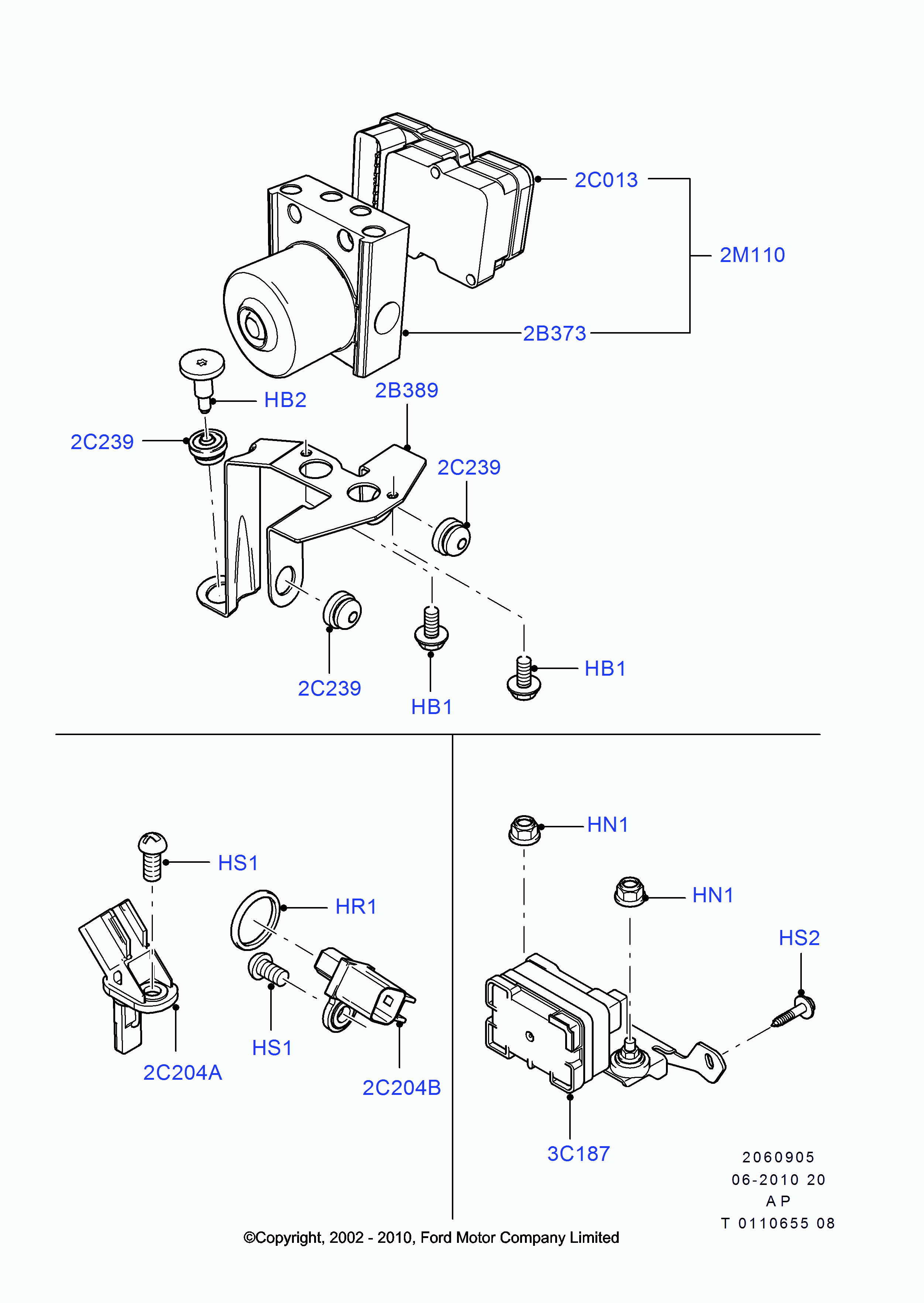 FORD 1 223 620 - Sensore, N° giri ruota www.autoricambi360.it