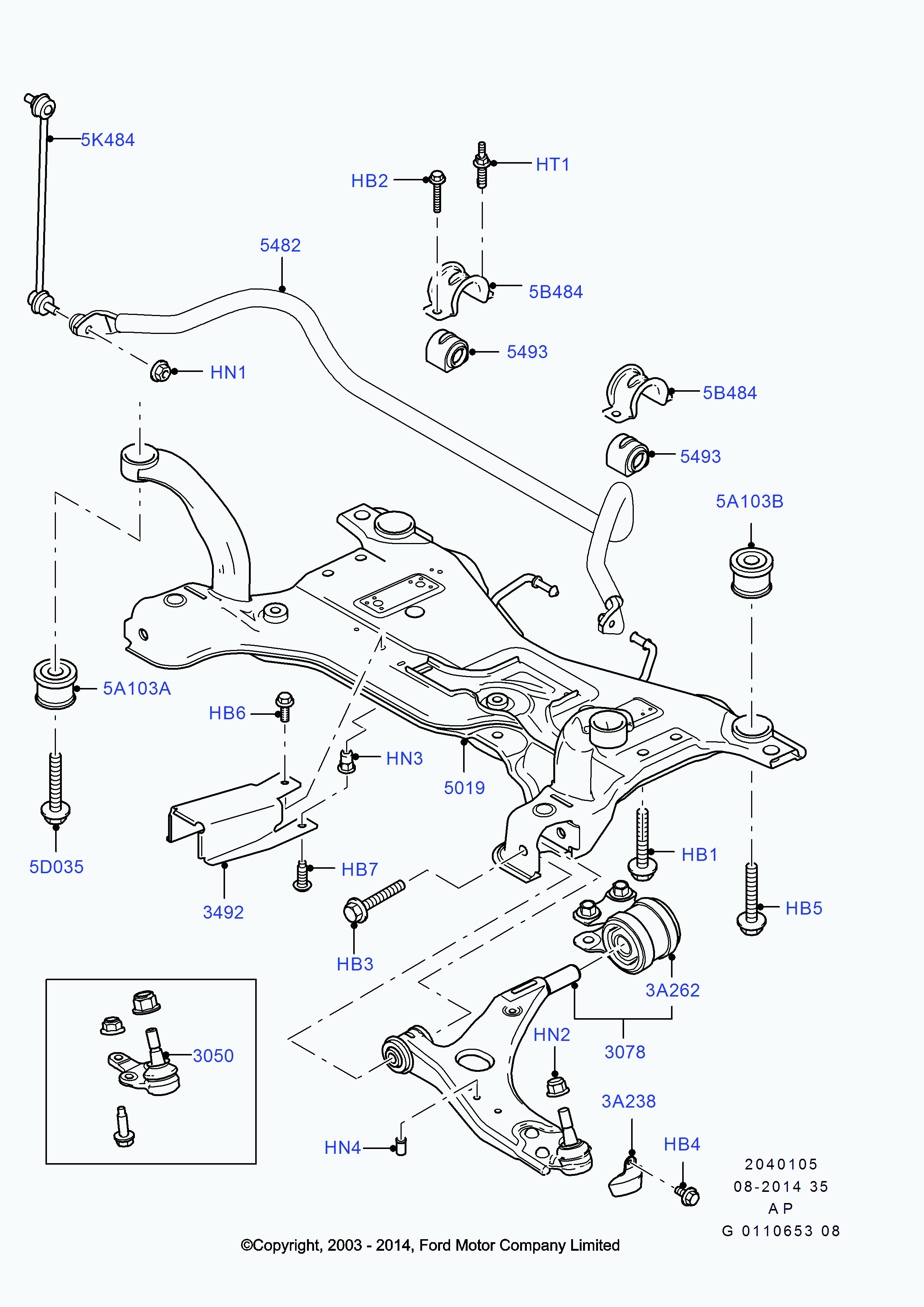 FORD 1762149 - Asta / Puntone, Stabilizzatore www.autoricambi360.it
