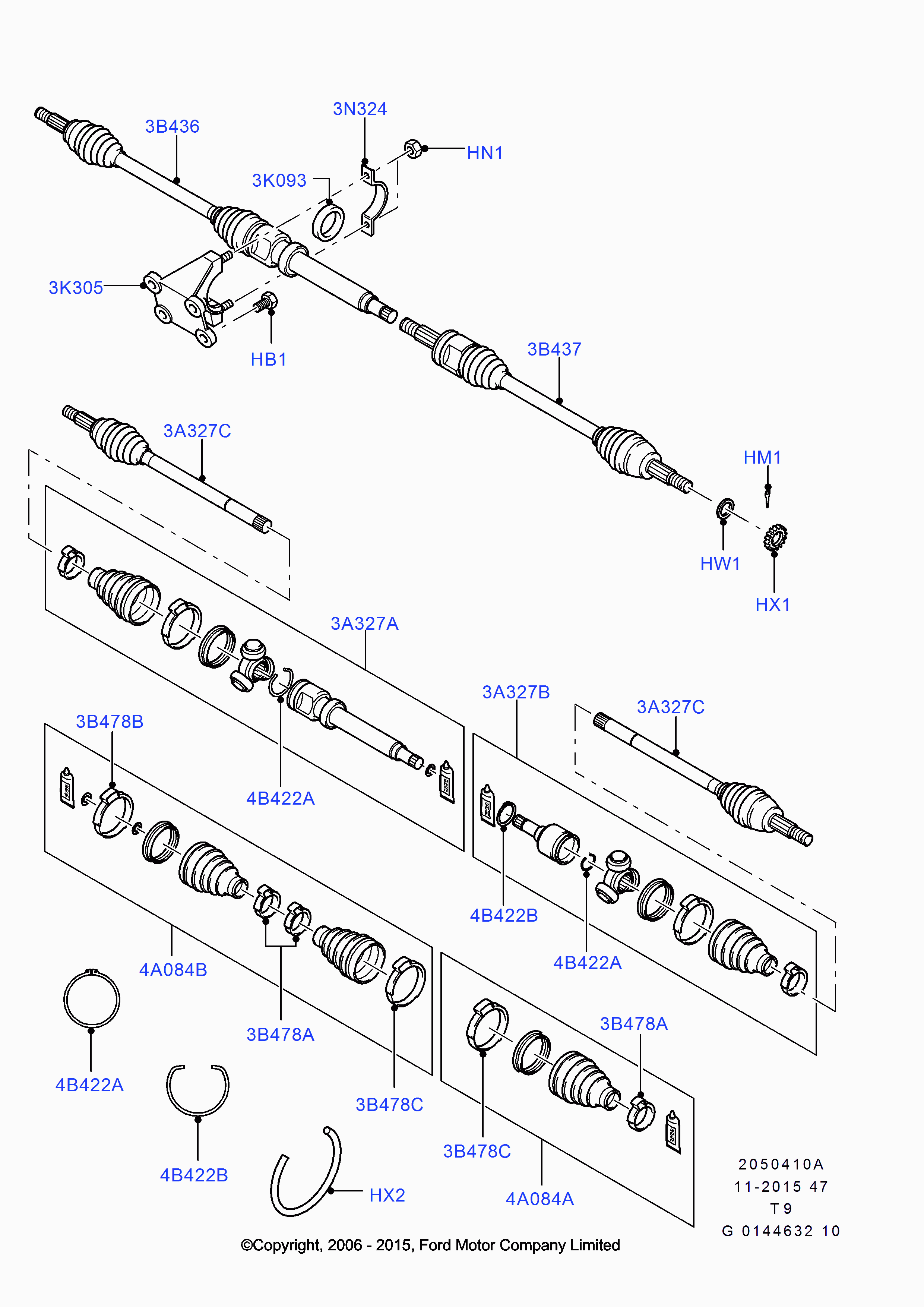 FORD 1370423 - Kit cuscinetto ruota www.autoricambi360.it